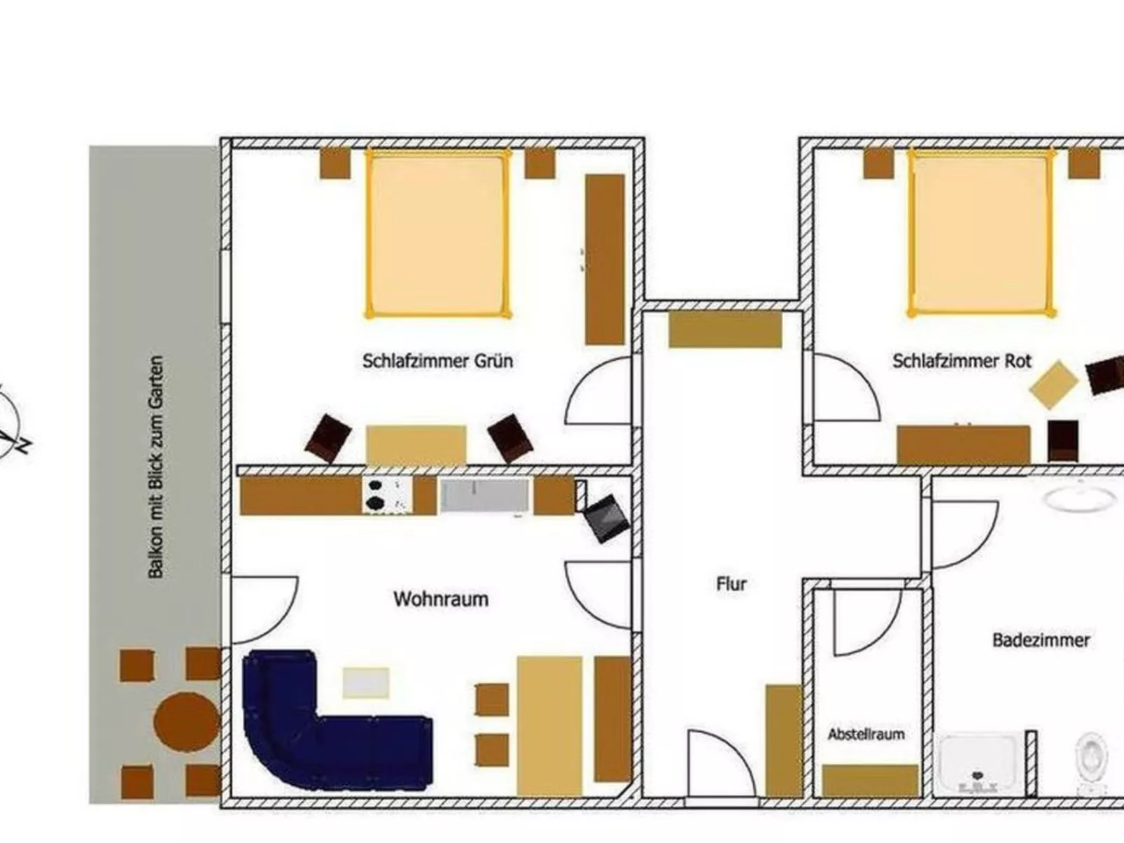 Für 4 Personen im Bayerischen Wald-Drinnen