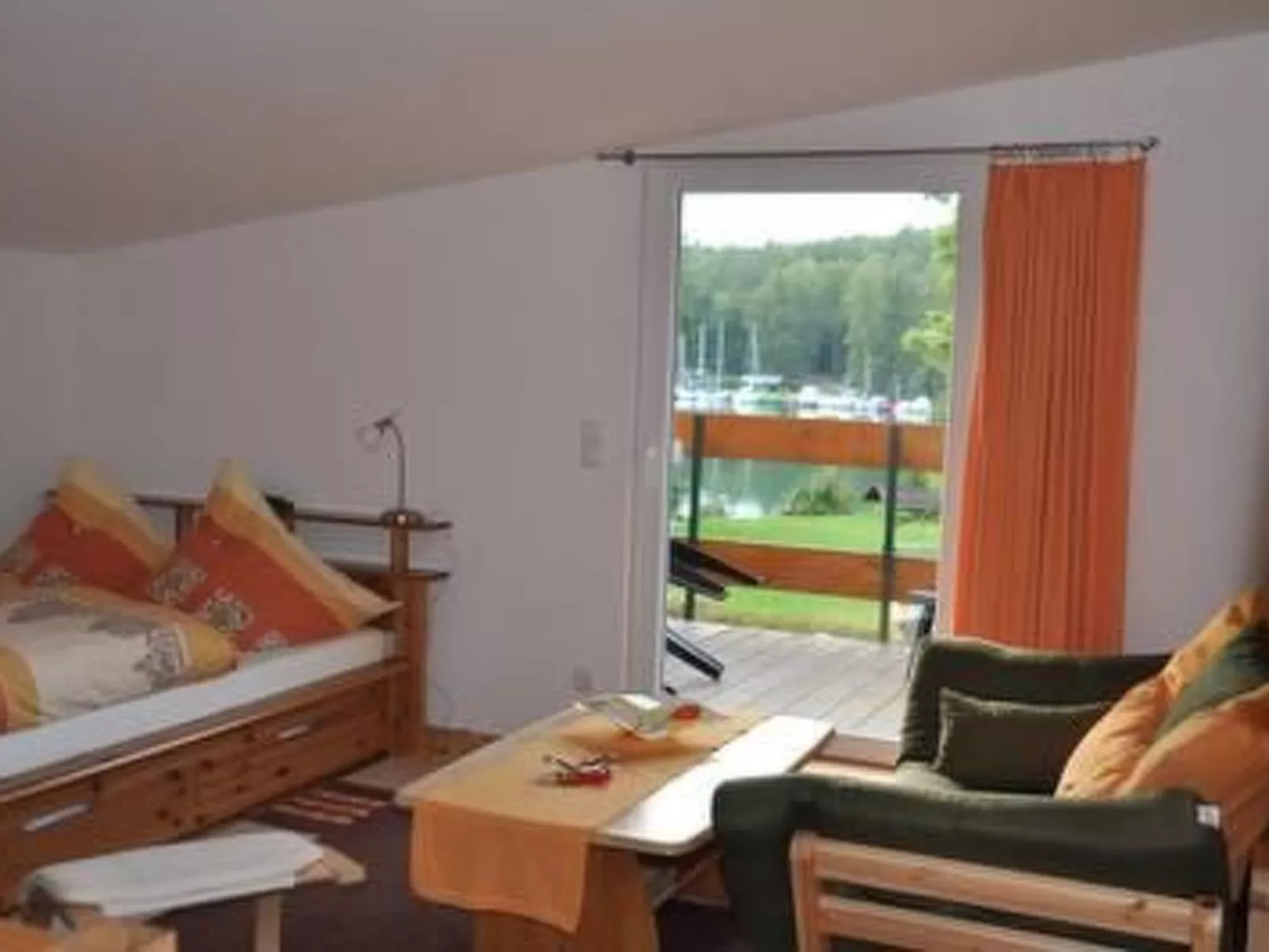 Appartement in Joachimsthal mit Kleiner Terrasse-Drinnen