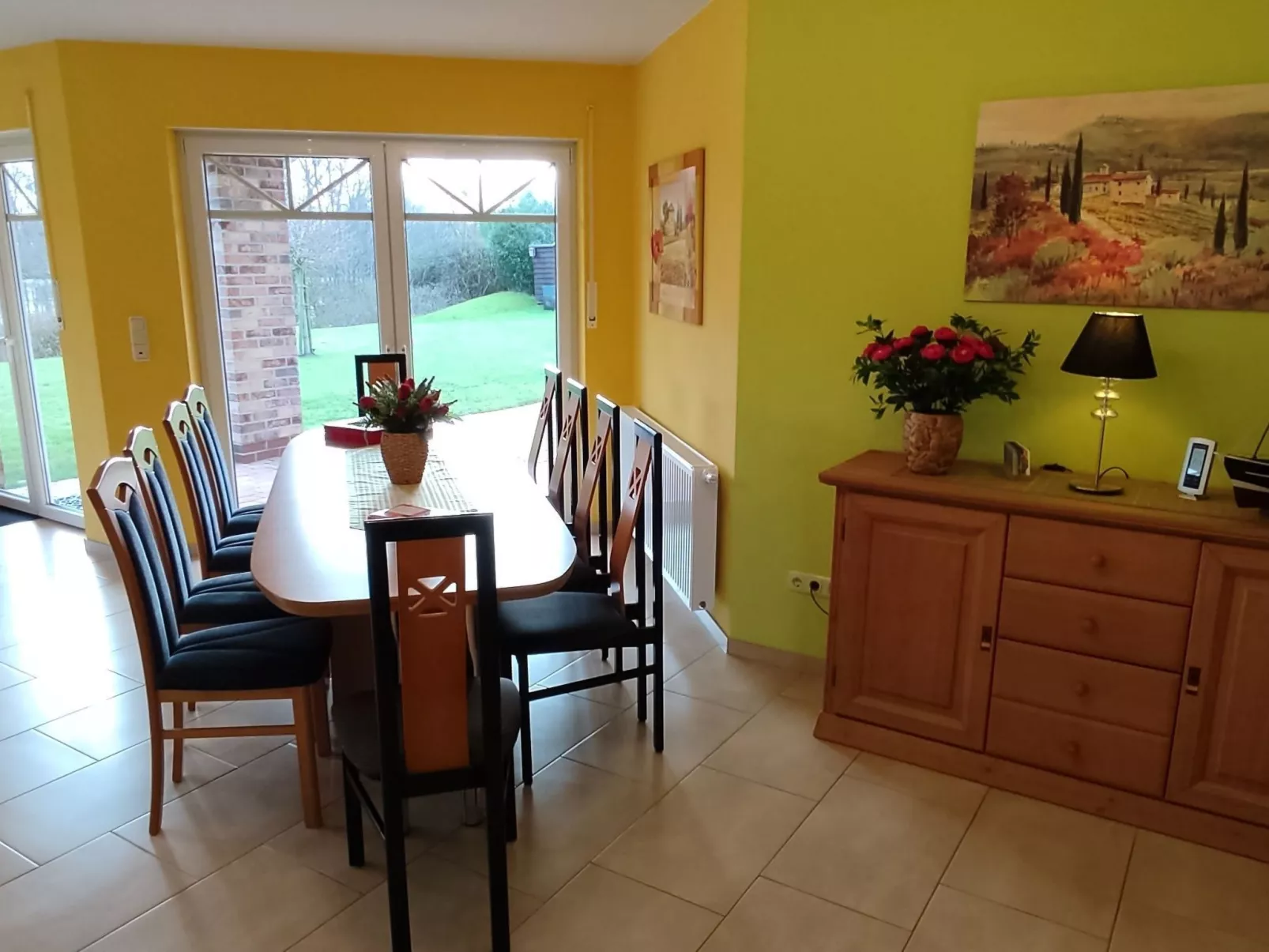 Haus am Kiessee - Mediterranes Flair mit Seeblick-Drinnen