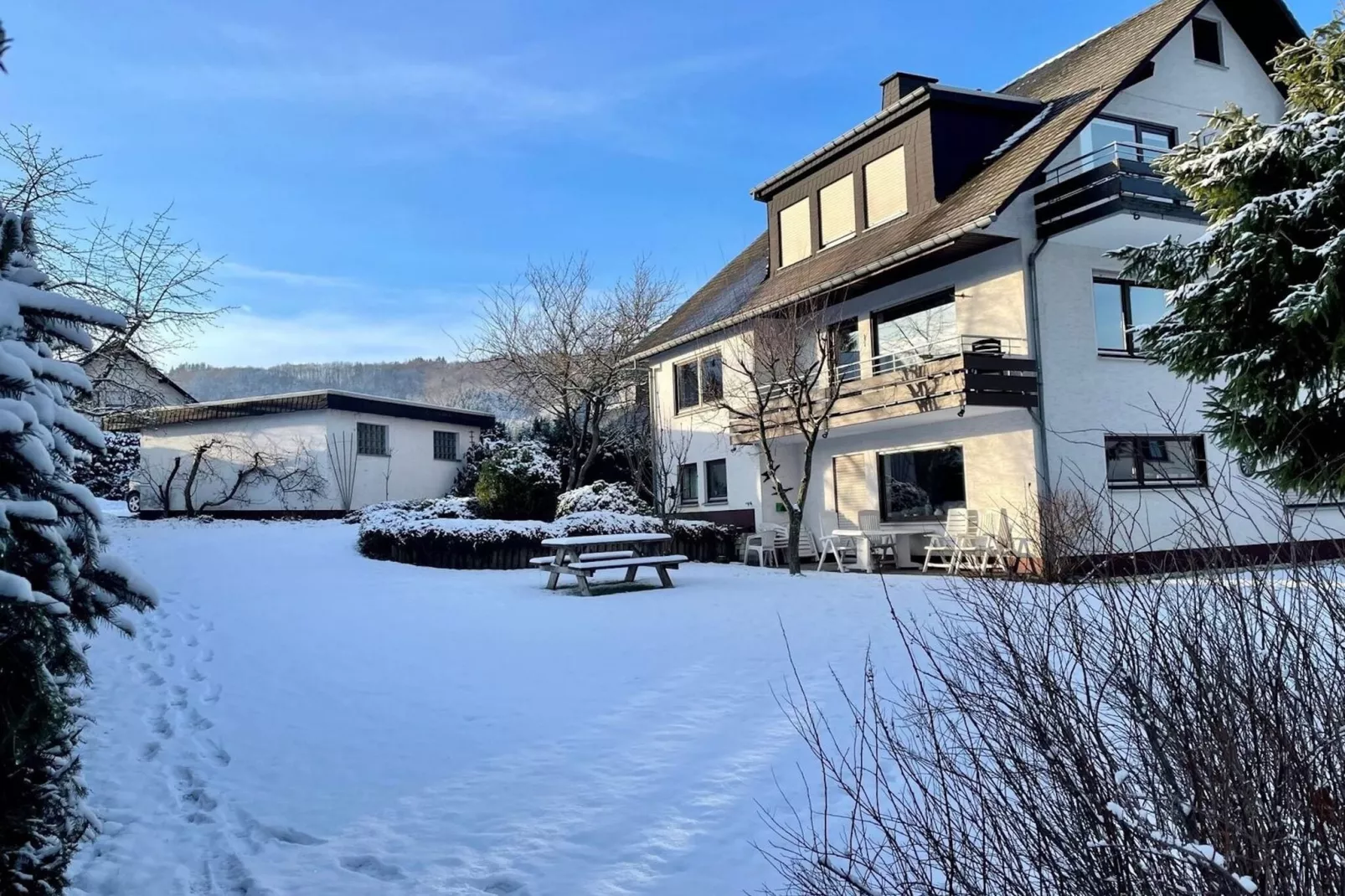 Apartment Auf der Platte 3-Außenbereich Winter