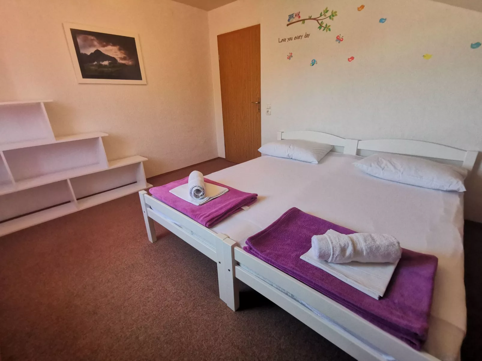 Wohnung 70m vom Strand entfernt, mit AC und WiFi-Drinnen