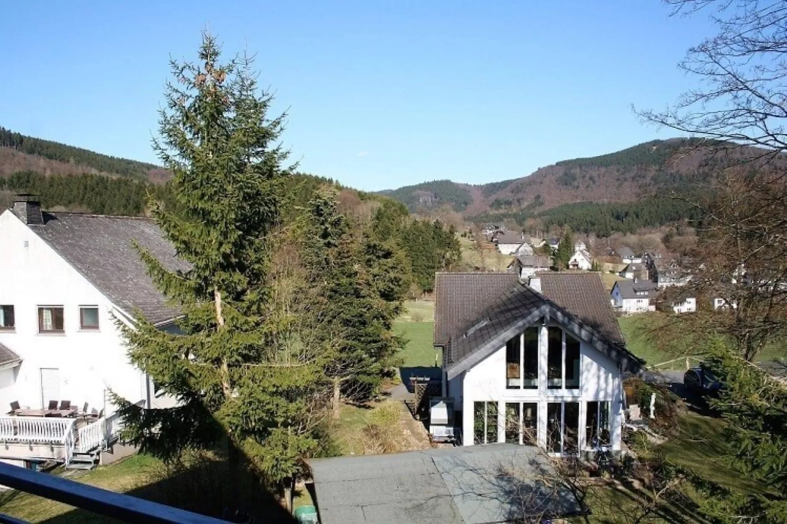 Apartment Auf der Platte 3-Aussicht Sommer