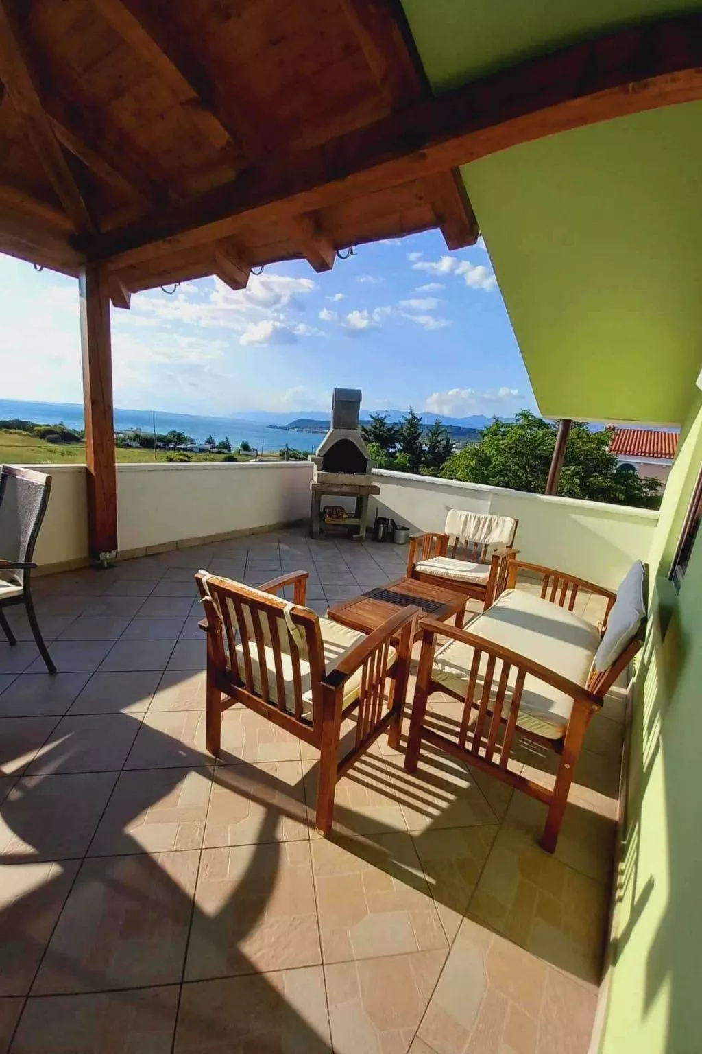 Wohnung mit Whirlpool-Draußen