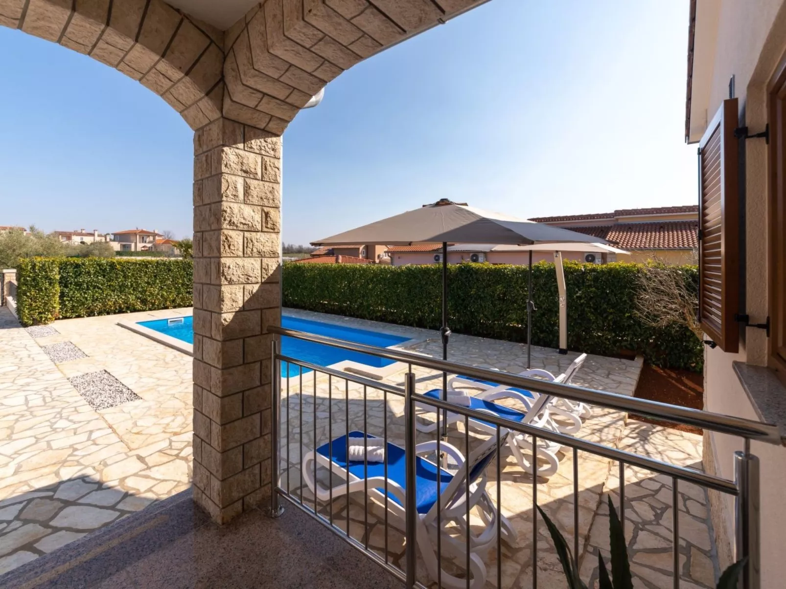 Ferienvilla "Marko" mit Whirlpool-Outside