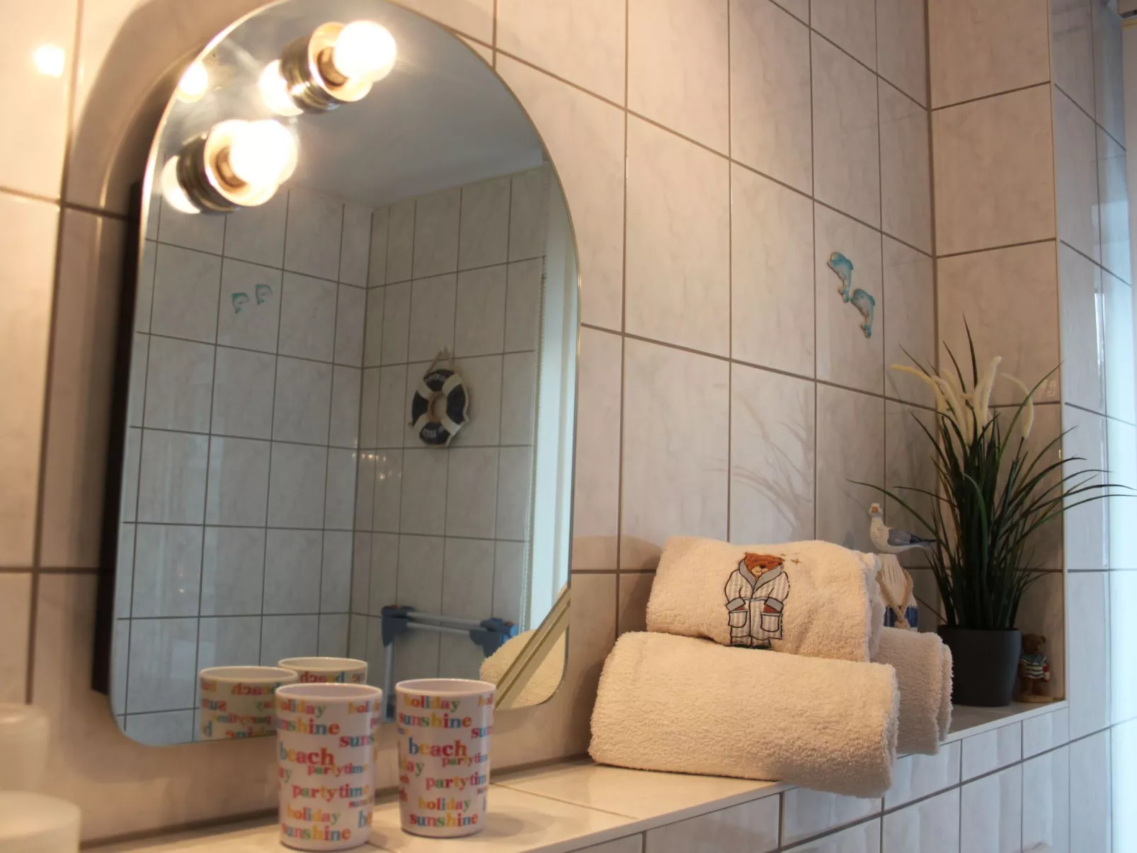 Strandnahe Wohnung mit Terrasse und Parkplatz-Inside