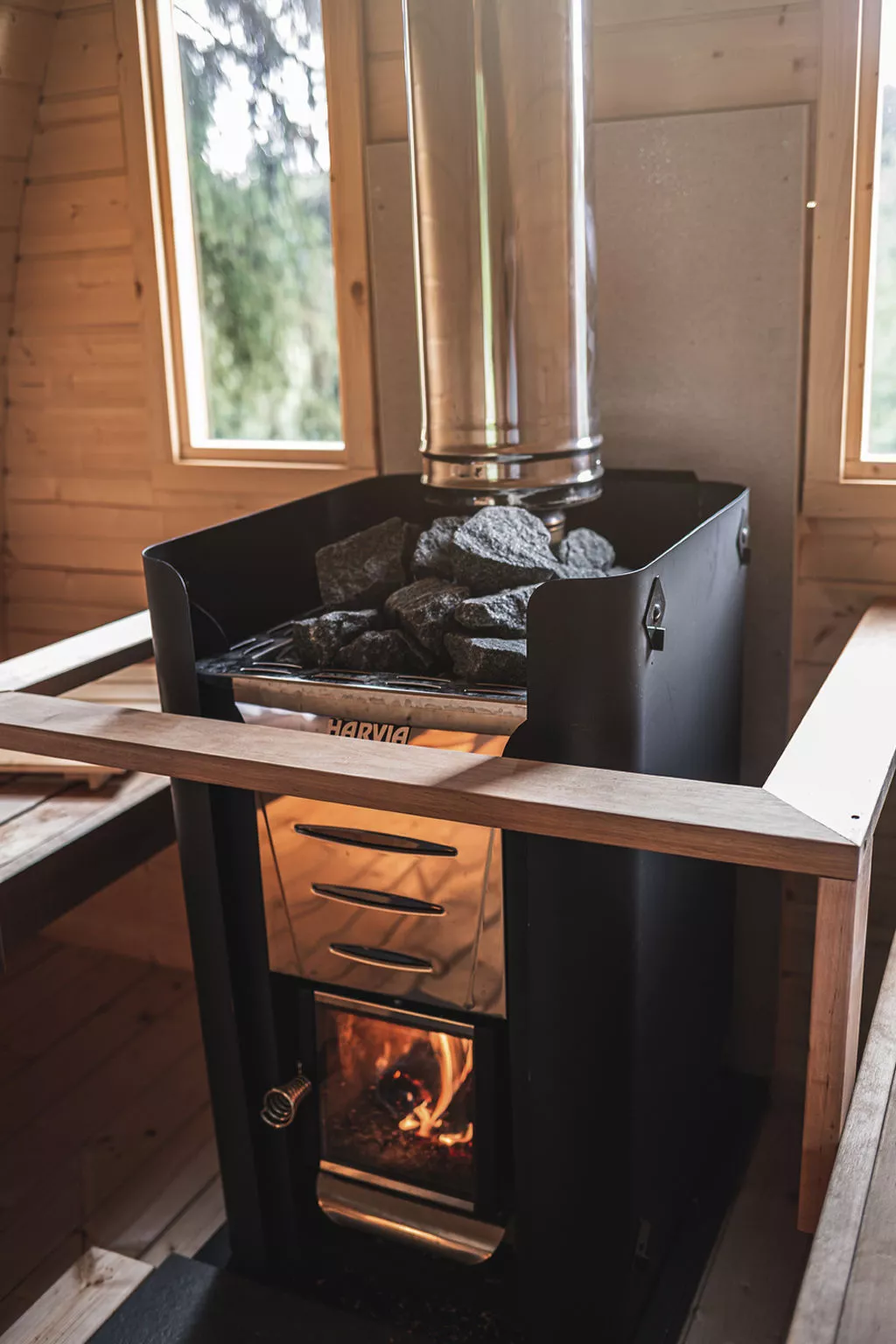 Haus für 22 Personen mit Außensauna und HotTub-Draußen