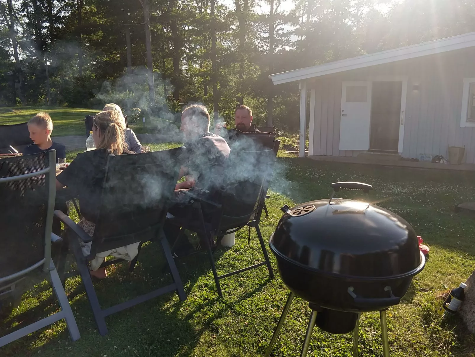 "Évika 1" mit Sauna-Outside