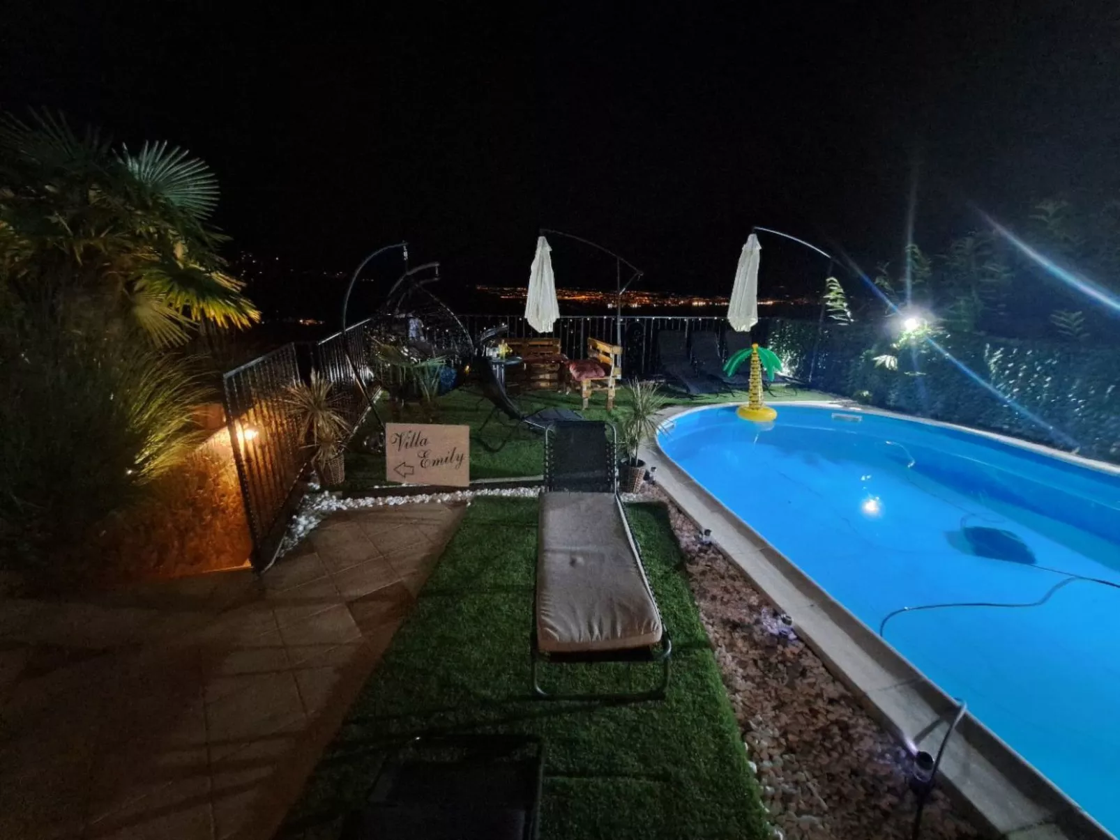 Wohnung in der Villa Emily mit herrlichem Meerblick-Draußen