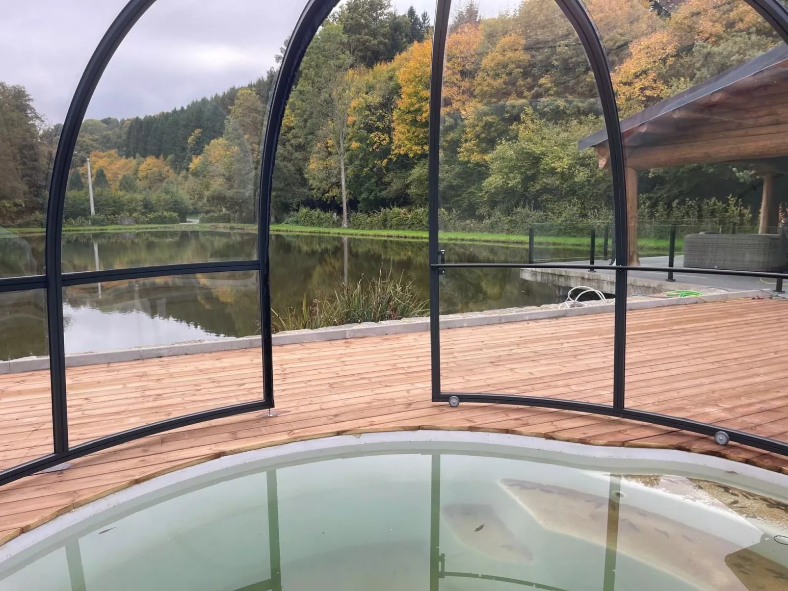 Chalet du pêcheur - Sauna und Hallenbad-Outside