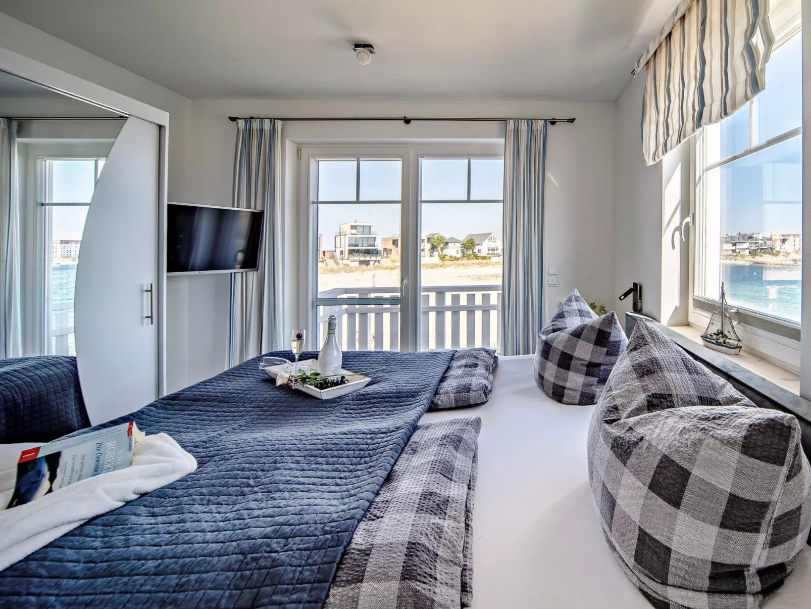 Strand Hus by Seeblick Ferien ORO direkt am Strand-Drinnen