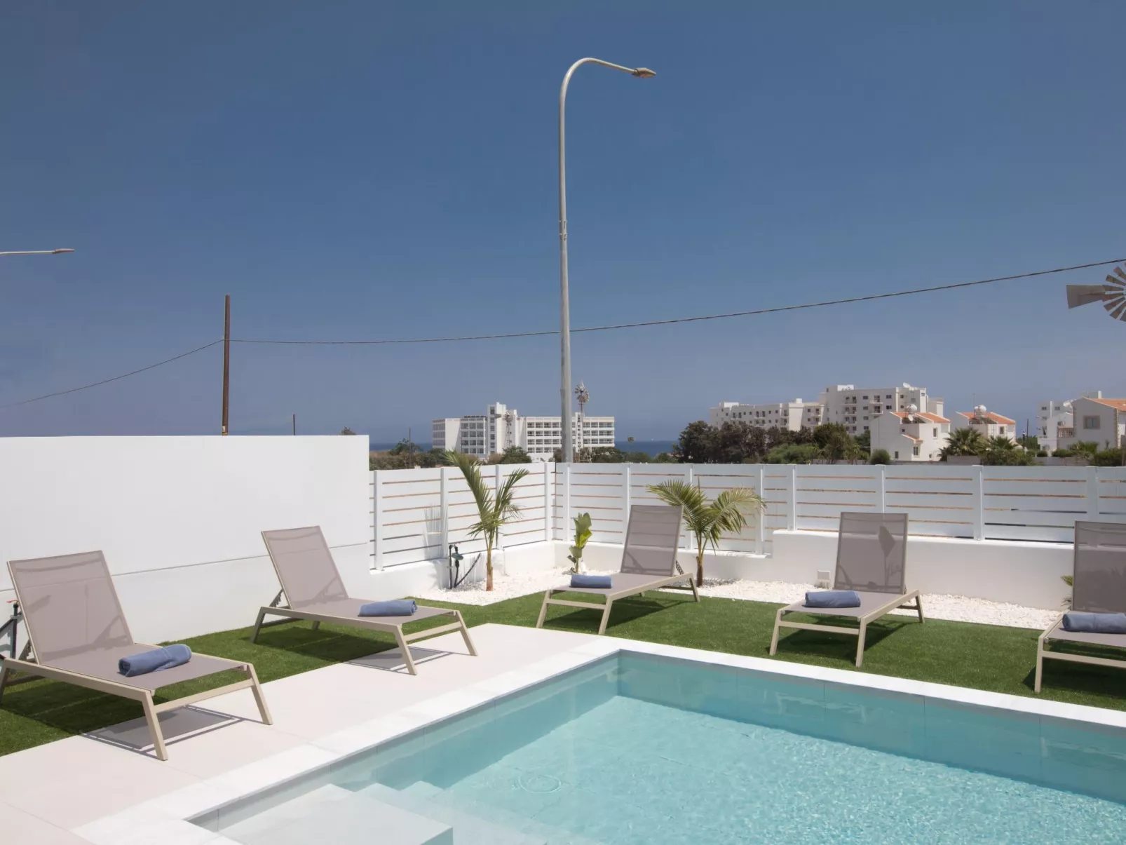 Haus in Protaras mit privatem Garten-Outside