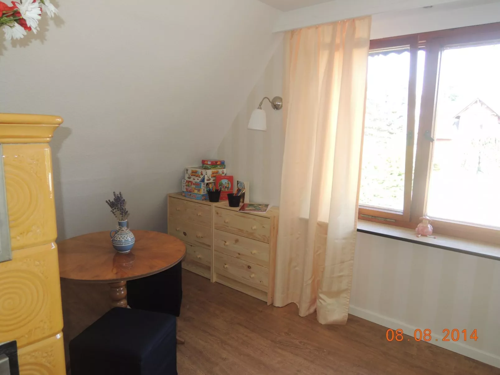 In Ueckermünde mit Garten-Drinnen