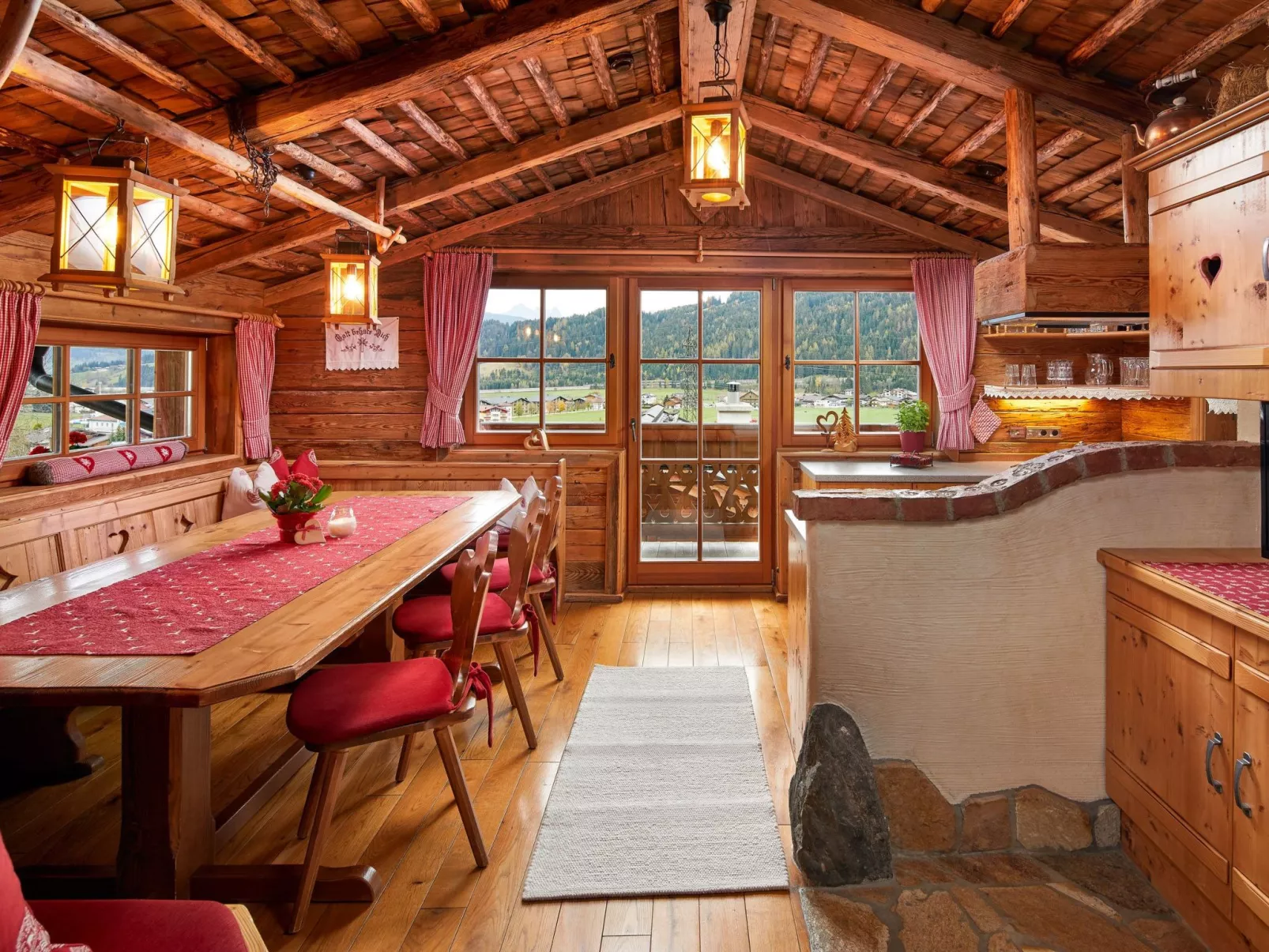 Im Almdorf in Flachau-Drinnen