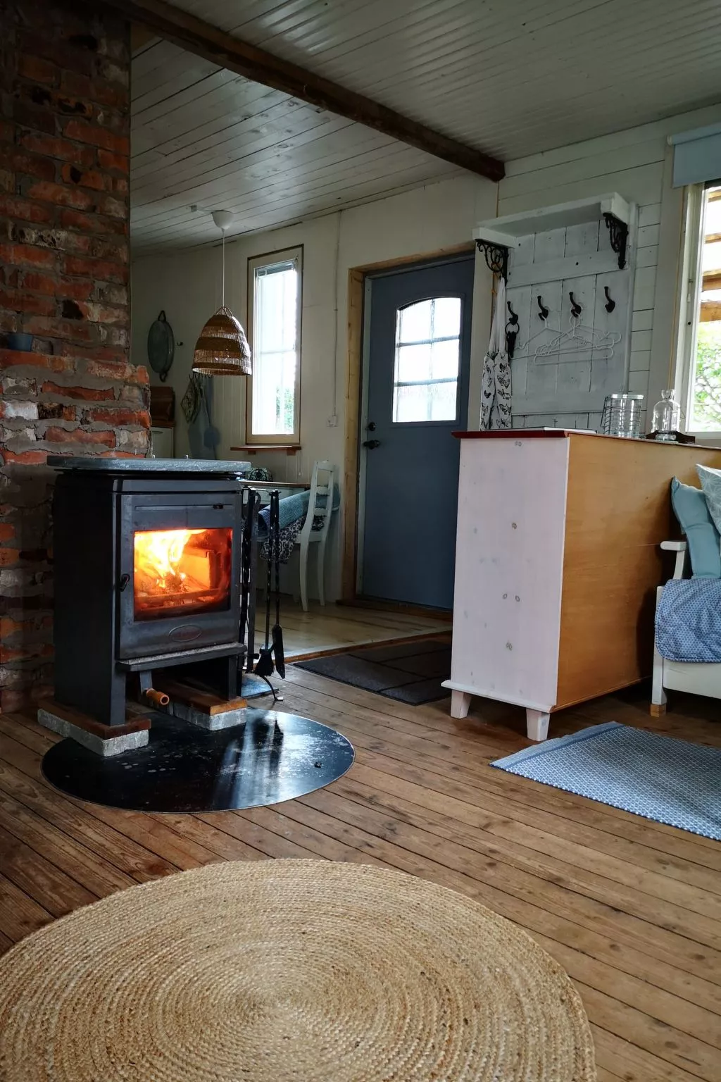 Niedliches Schwedenhaus.-Drinnen