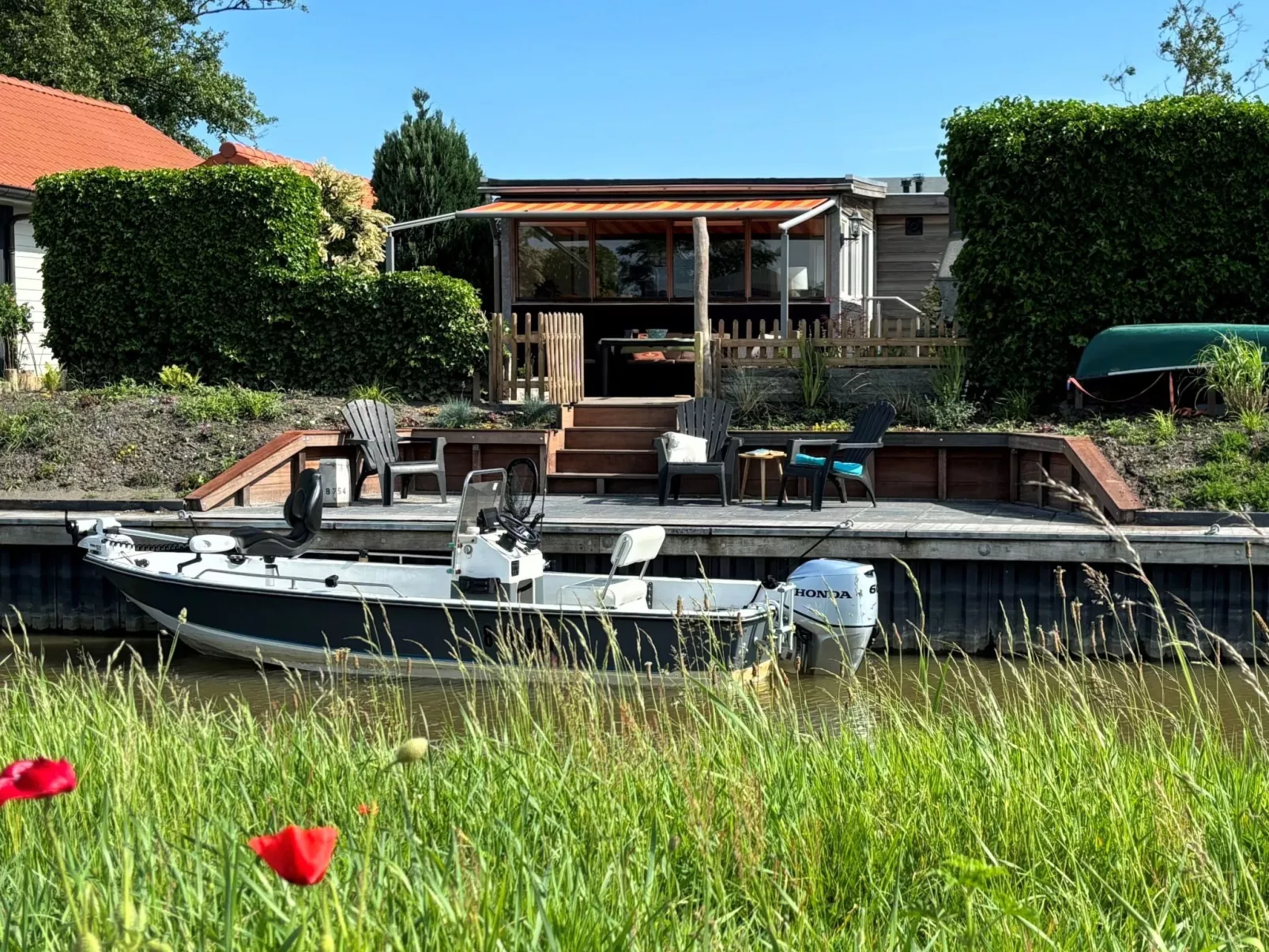 Chalet Ufergrundstück mit eigenem Angelplatz-Outside