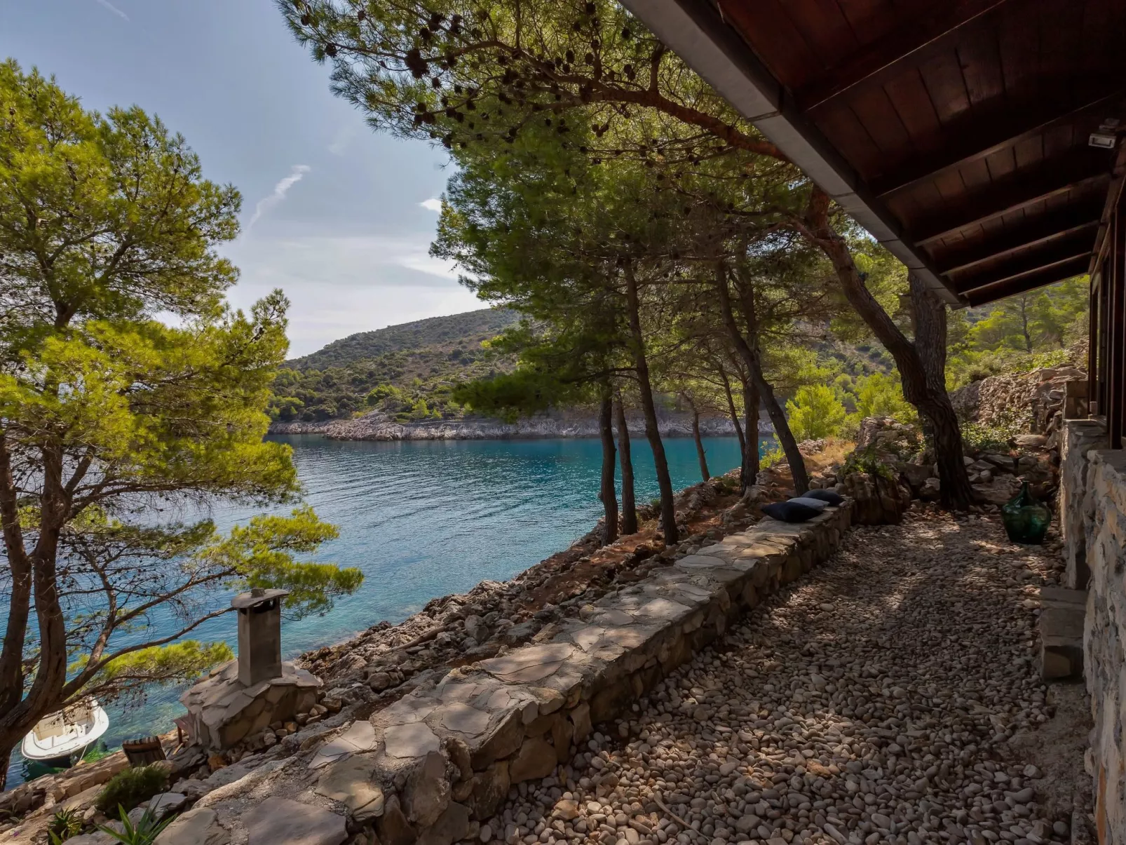 Haus in Općina Sućuraj mit Grill und Terrasse-Outside