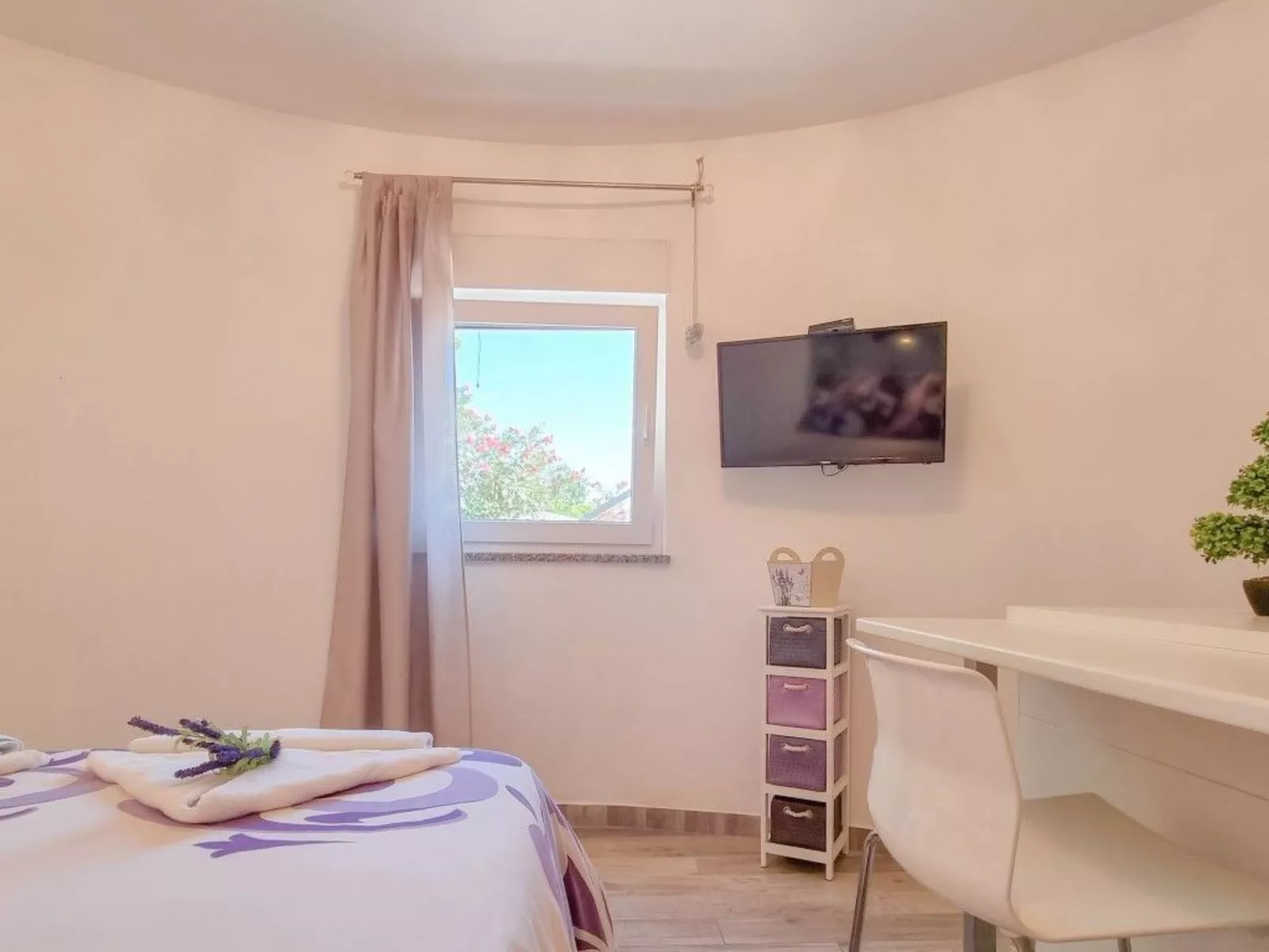 Gemütliches Studioappartement Silos Lavanda-Drinnen