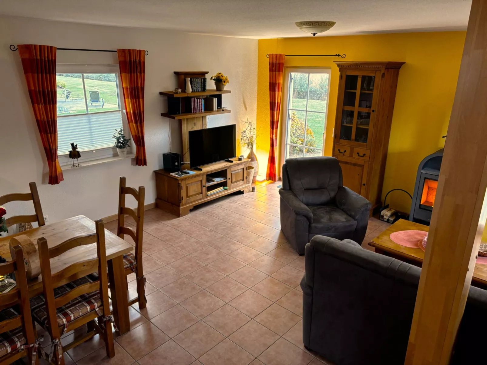 Reethaus Vera am Meer mit Sauna und Kamin-Dedans