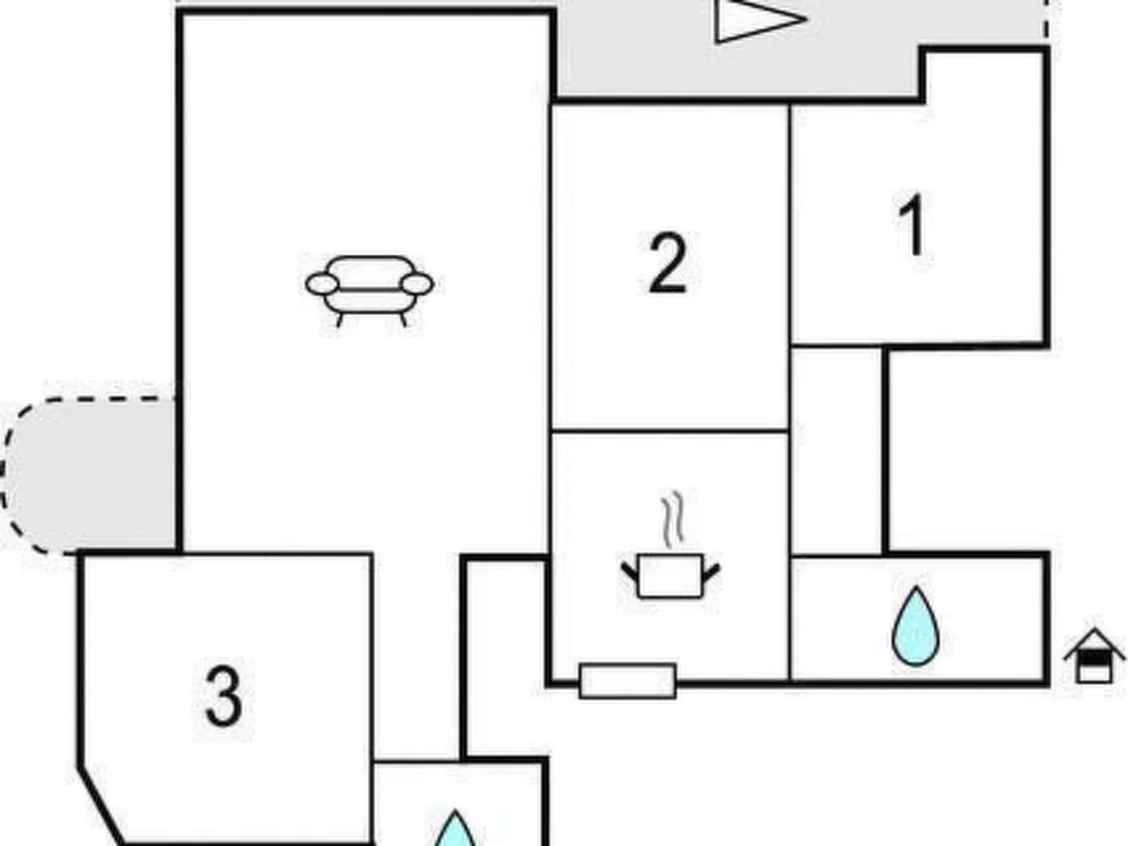 Haus Rina Banjole mit Whirlpool und Garten-Dedans