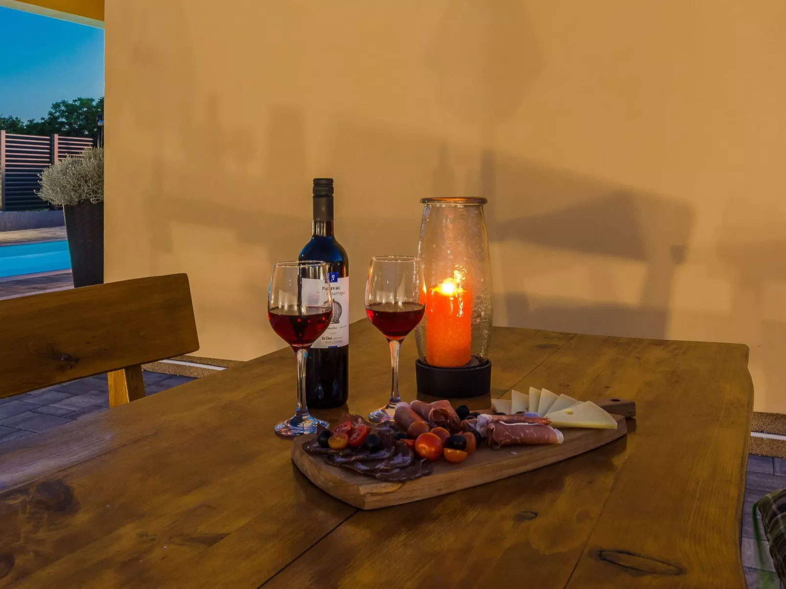 Haus Marijan mit privatem Pool - Agentur TA Leut-Draußen