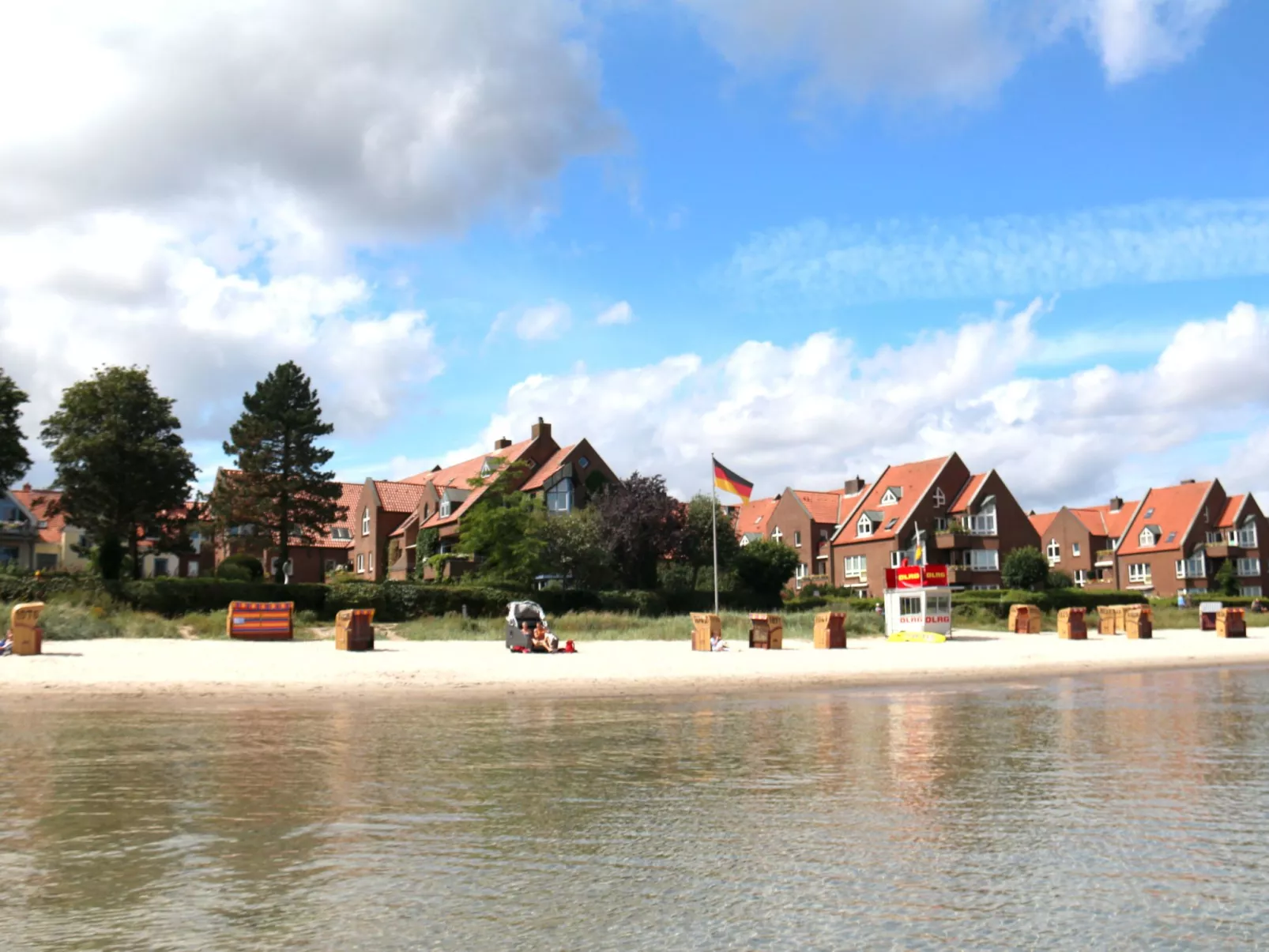 Urlaub in der Ferienwohnung Sonnengruss am Strand-Dehors