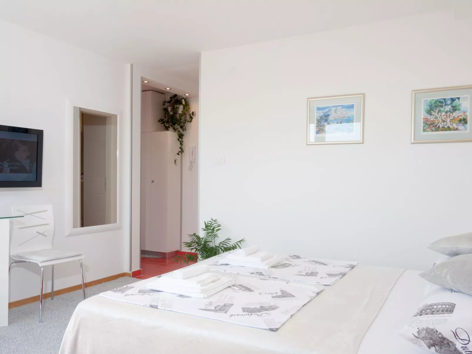 "Amanda" mit Terrasse-Dedans