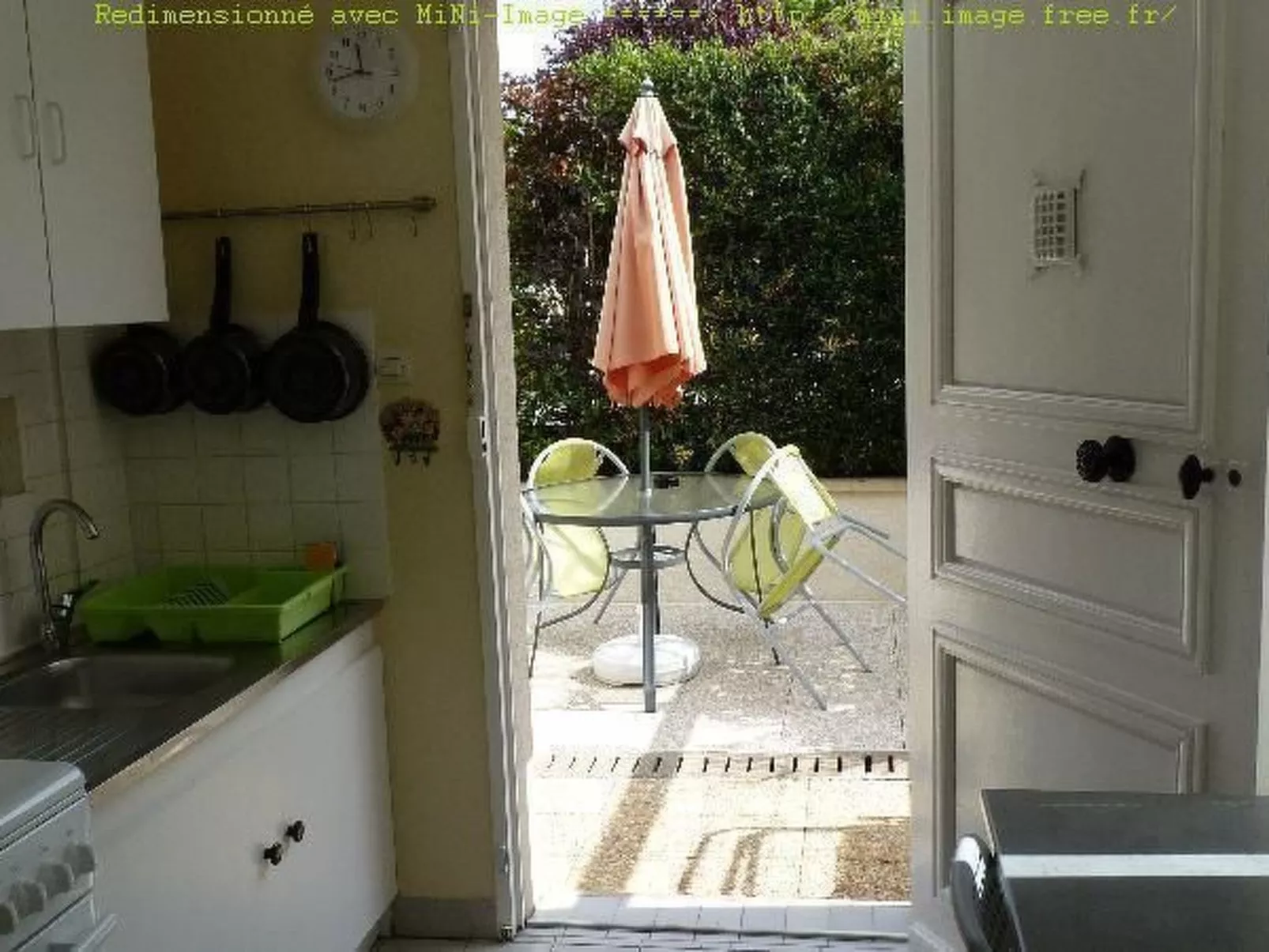 Wohnung "Le Caducée" mit Terrasse-Drinnen