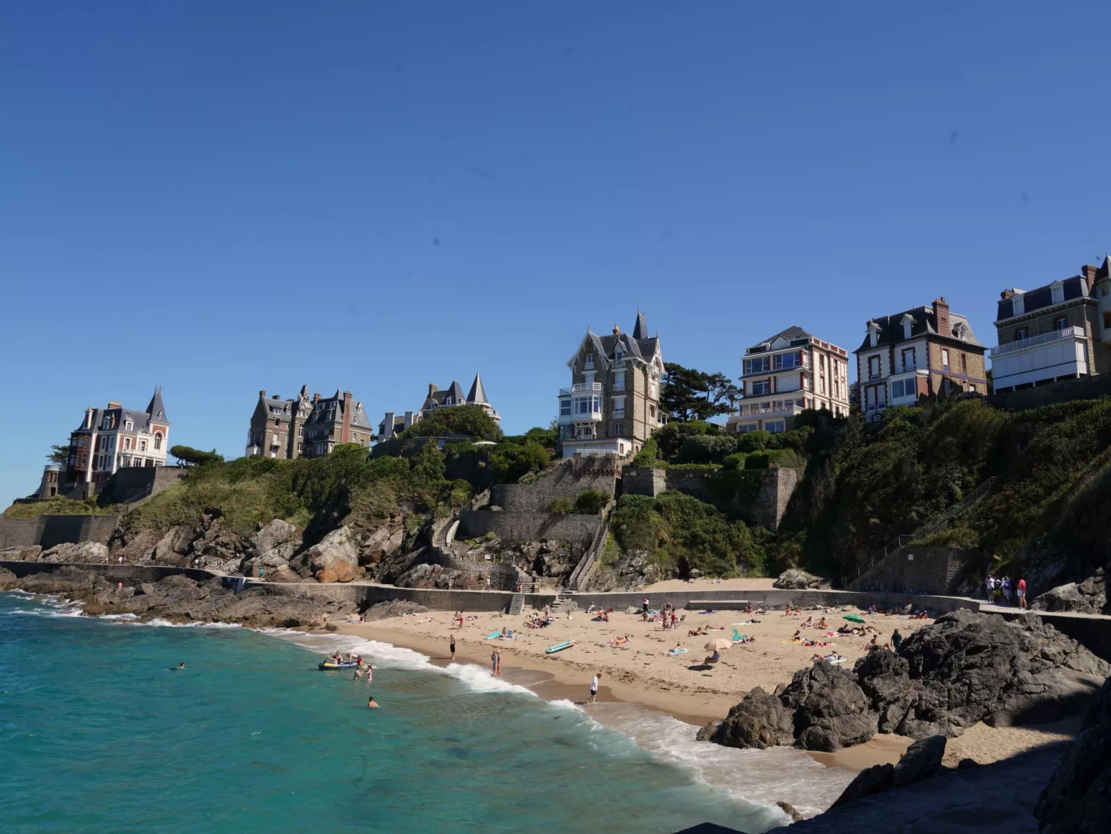 Villa La Côte du Chat -Familienhaus Bretagne-Draußen