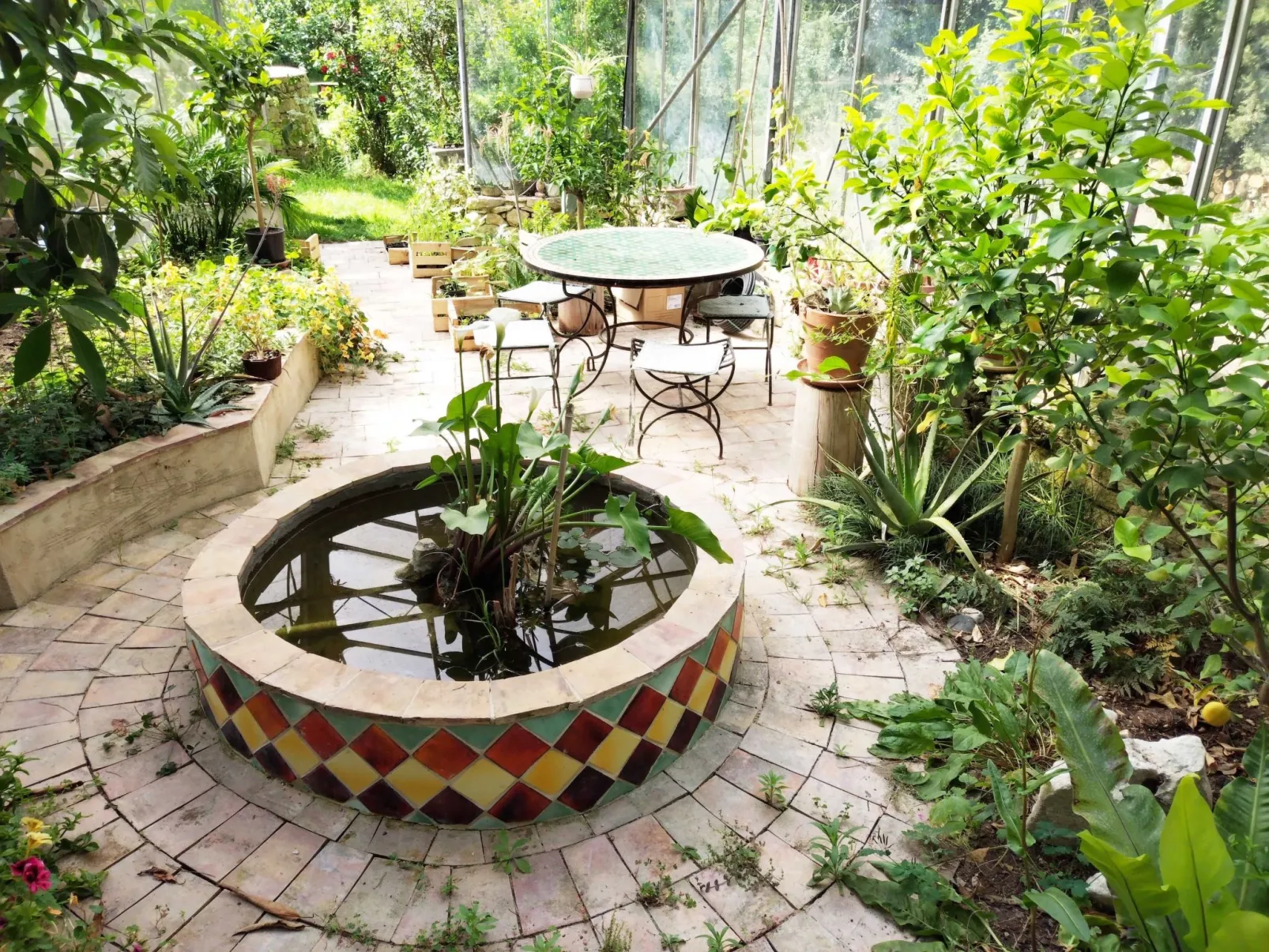 Ferienvilla "Les Herbes Libres" (Die freien Kräuter)-Dedans