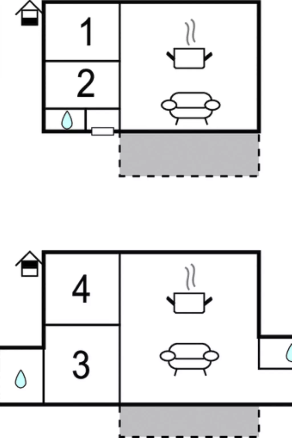 Villa "Haus mit pool" mit eigenem Pool-Drinnen