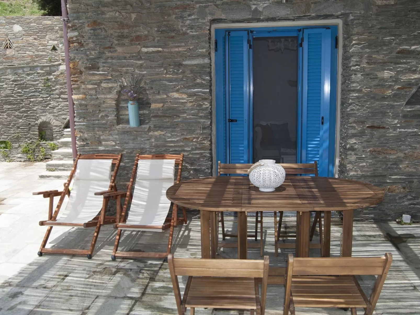 Ferienvilla "Anemos" mit Infinity-Pool-Outside