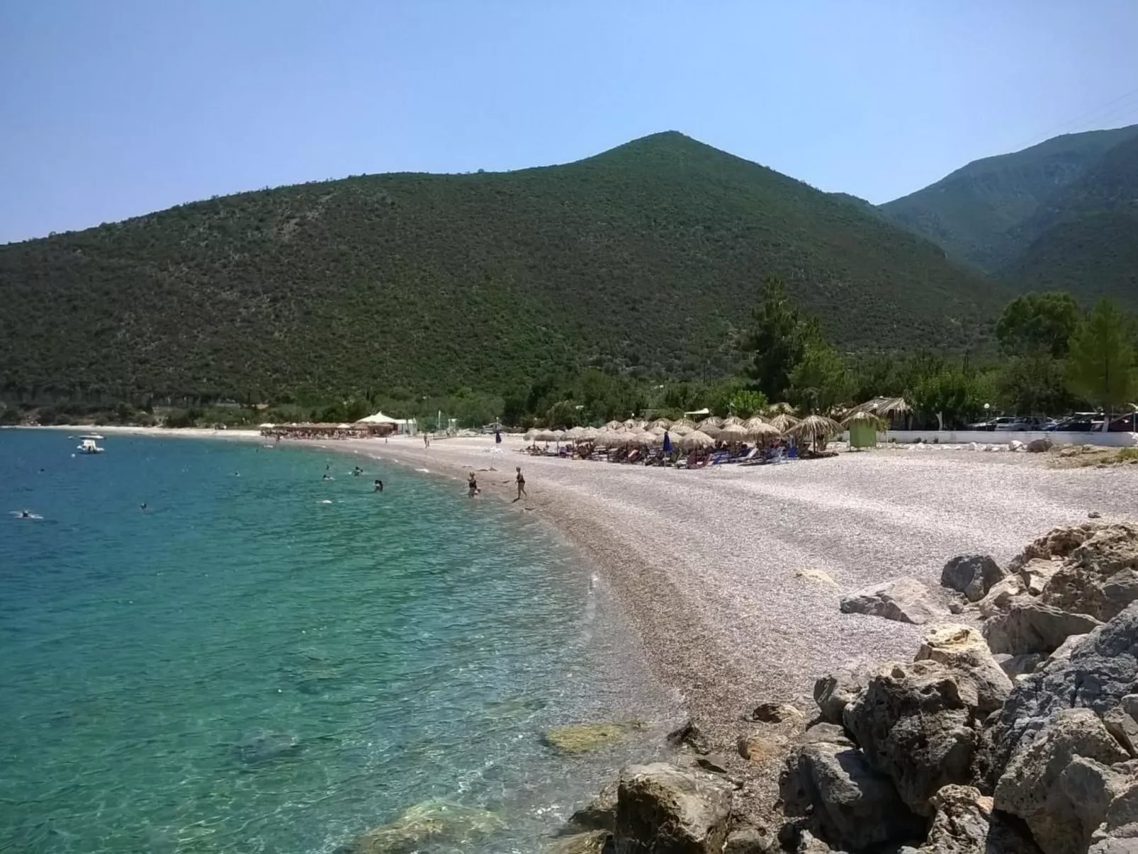 Mit Wasserblick-Outside