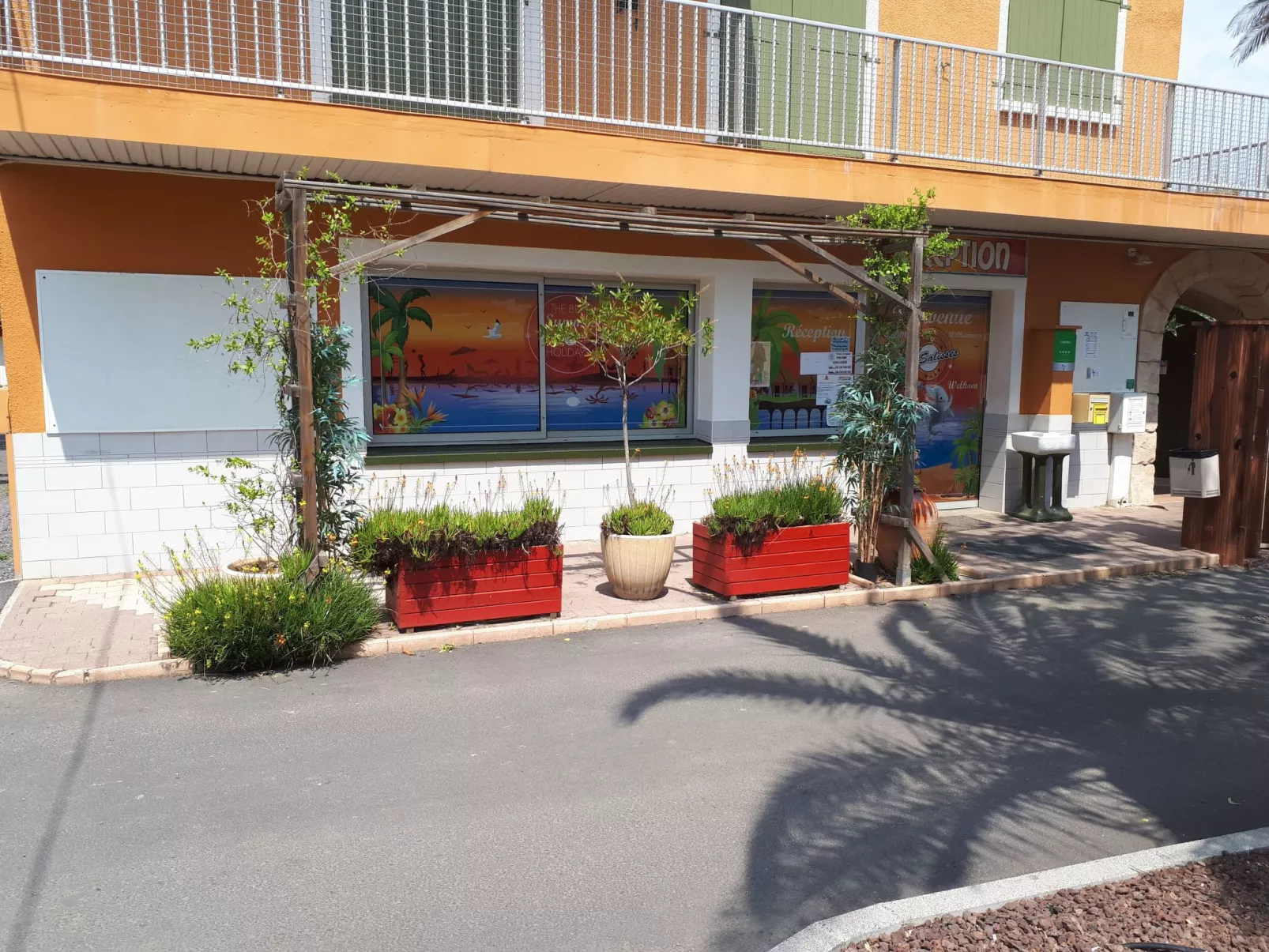 Mobilheim mit Terrasse-Dehors