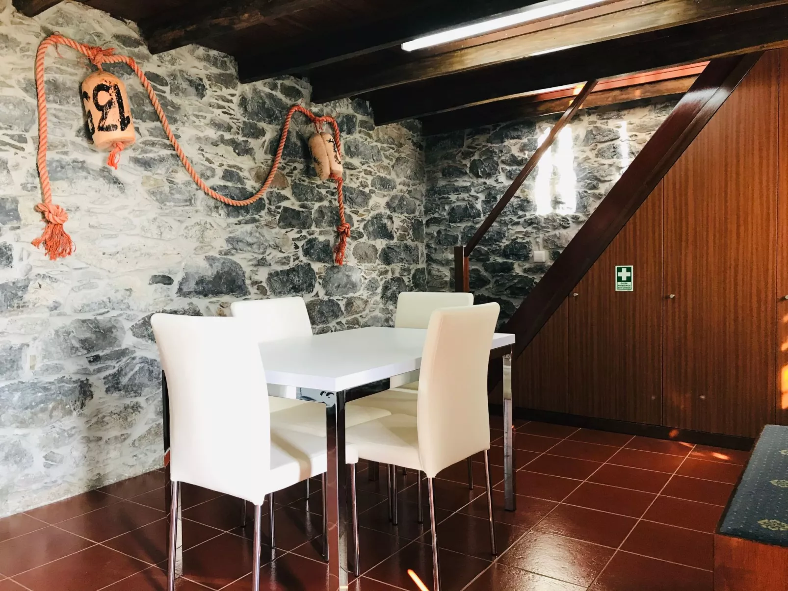 Casa Lugar da Ribeira mit Dachterrasse-Dedans