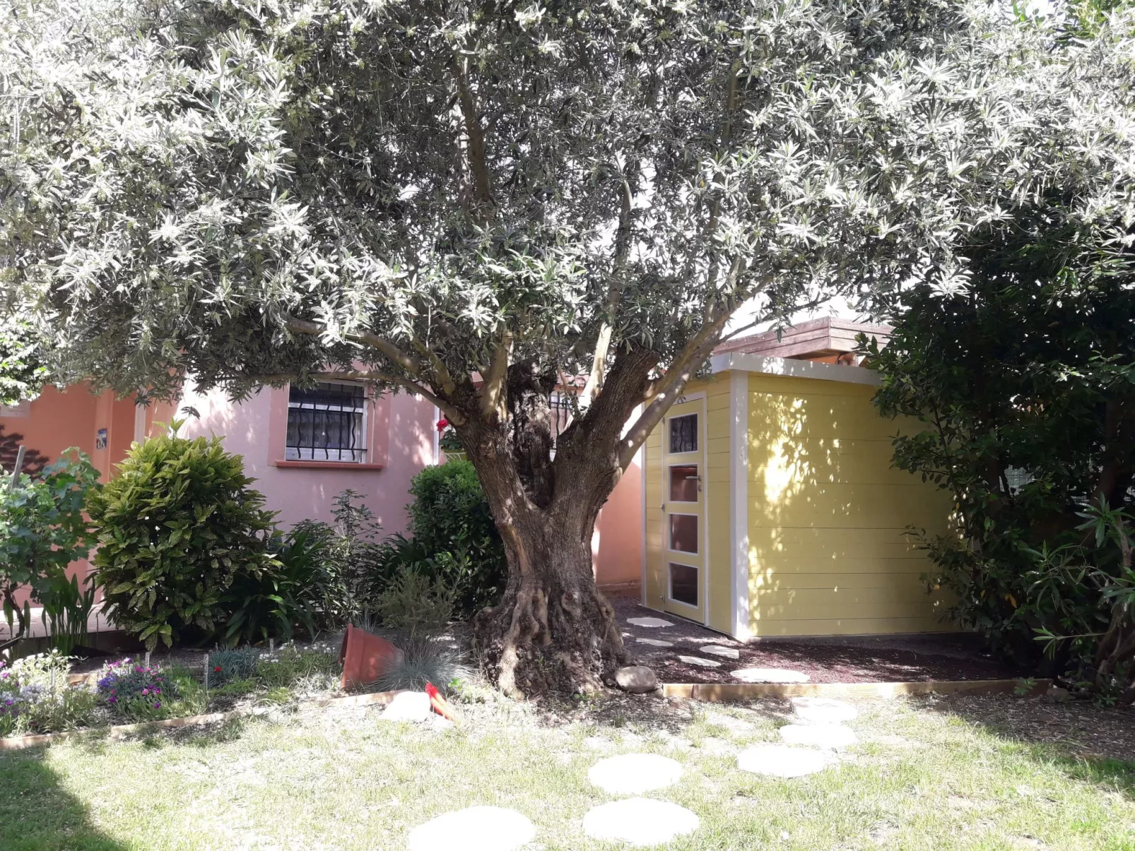 Haus "Les Cyprès" mit Gemeinschaftspool-Draußen