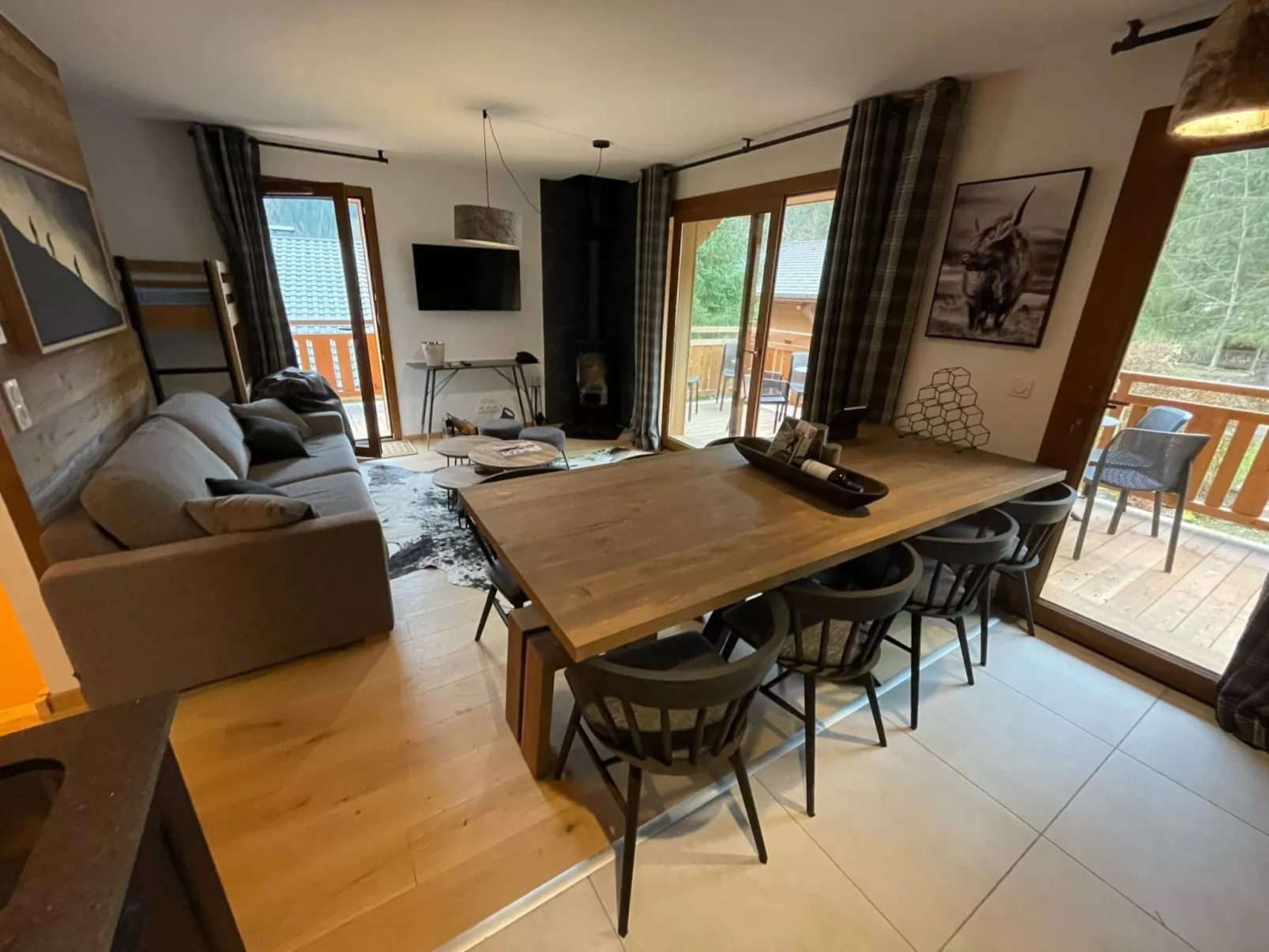 Alpine Creek - Luxus Ski-in Avoriaz Morzine-Drinnen