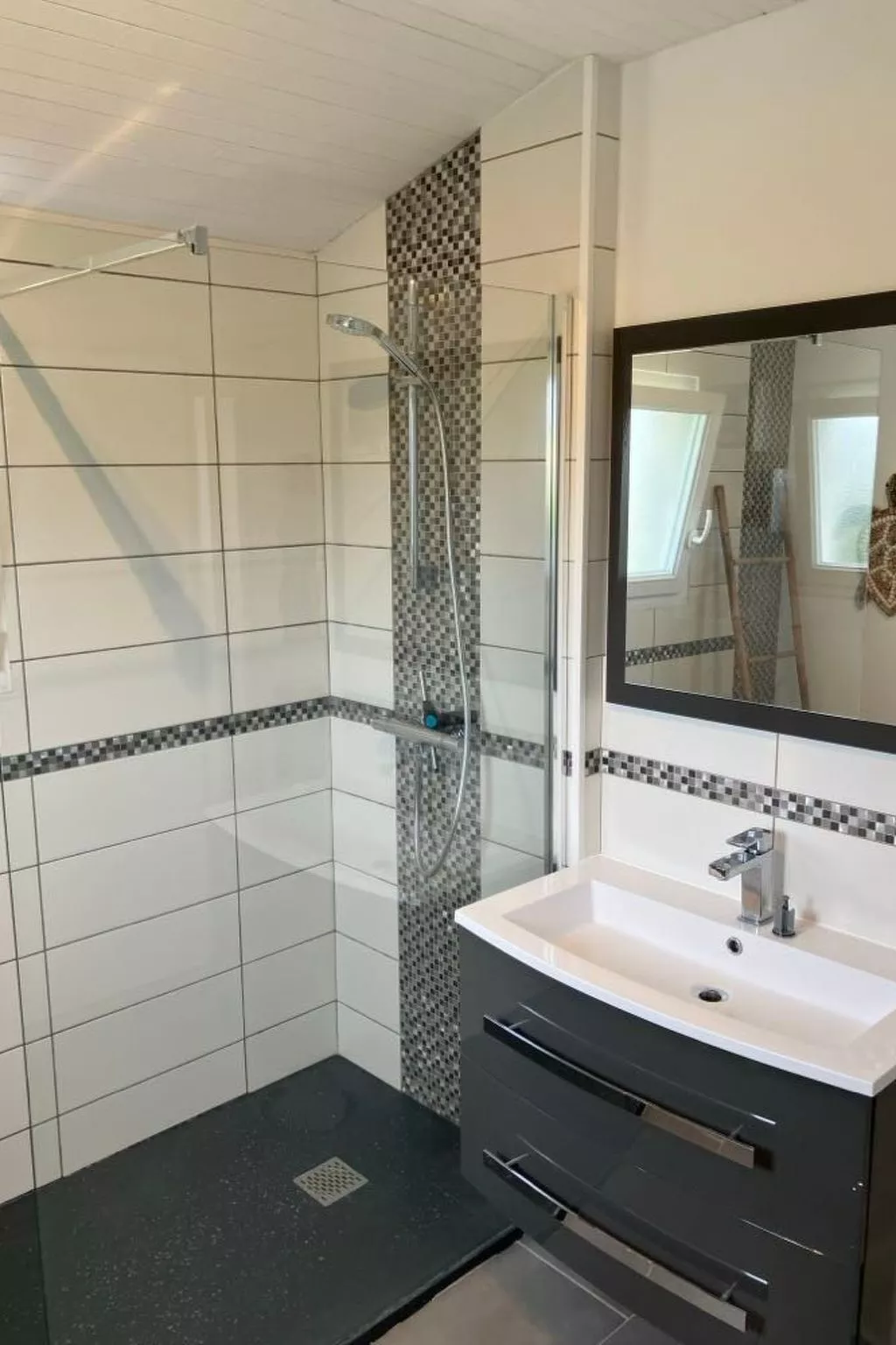 Ebenerdiges Haus am Meer-Drinnen