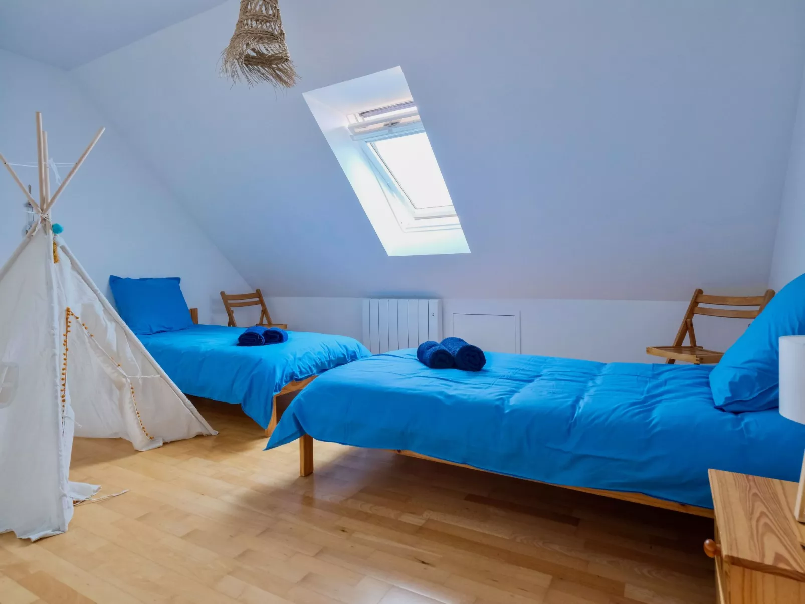 Haus "L'Oyat" mit Garten und Plancha-Drinnen