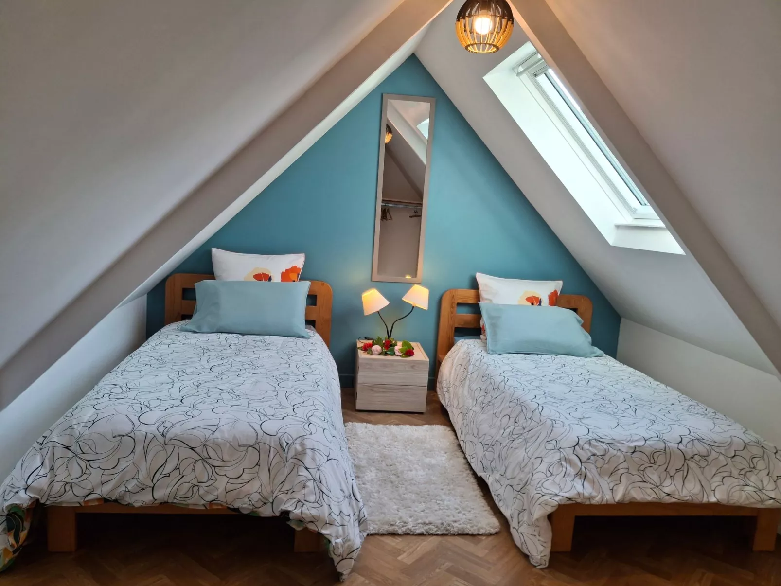 Chalet "gite du bois d'amour" (Hütte des Liebesh-Inside