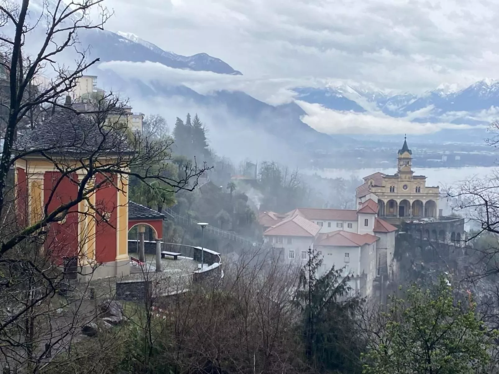 Panoramawohnung Orselina Locarno-Dehors
