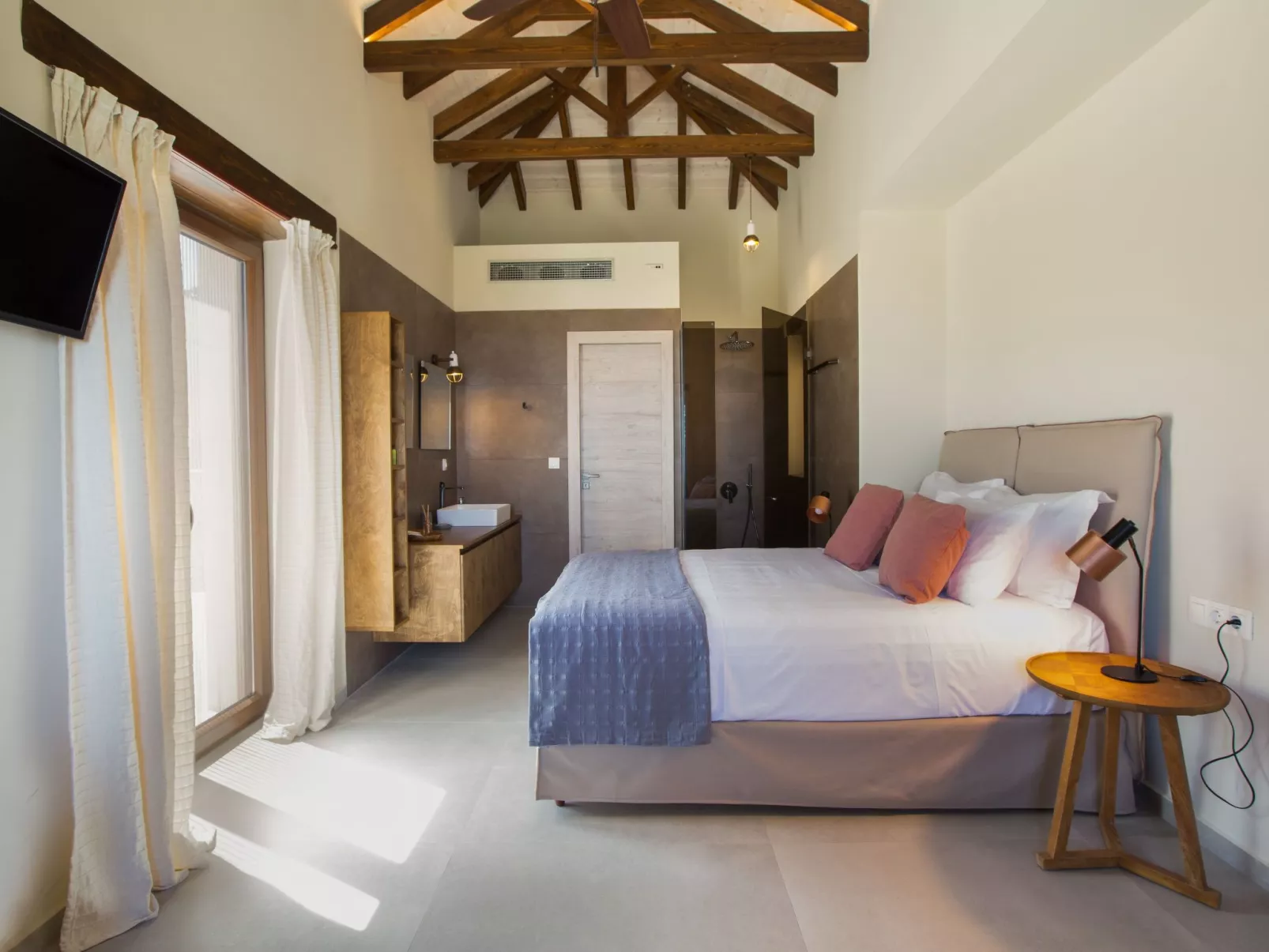 Brandneue Villa mit Meerblick, privatem Pool und Ping Pong-Dedans