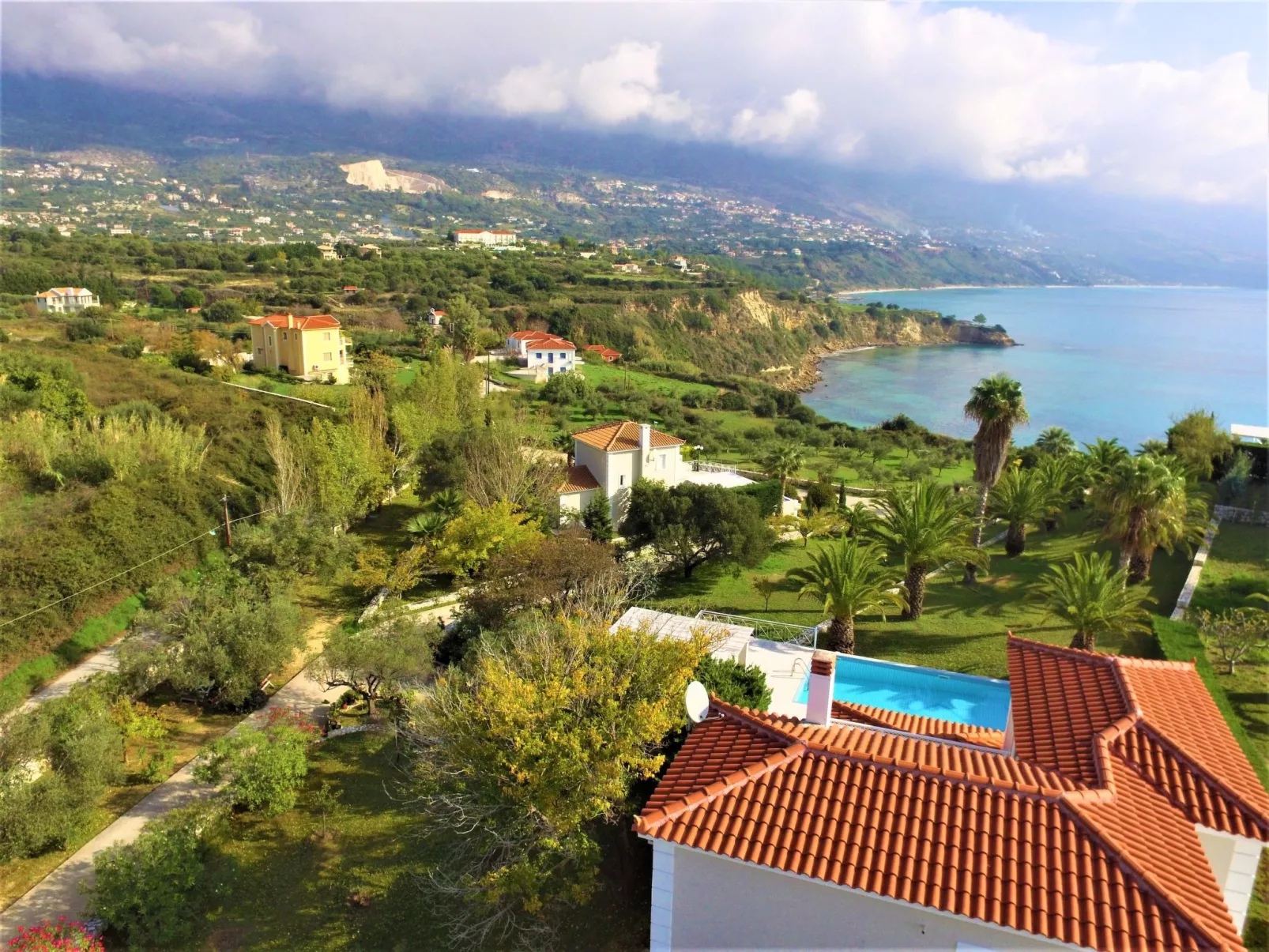 "Sea Wave Villa"-Dehors