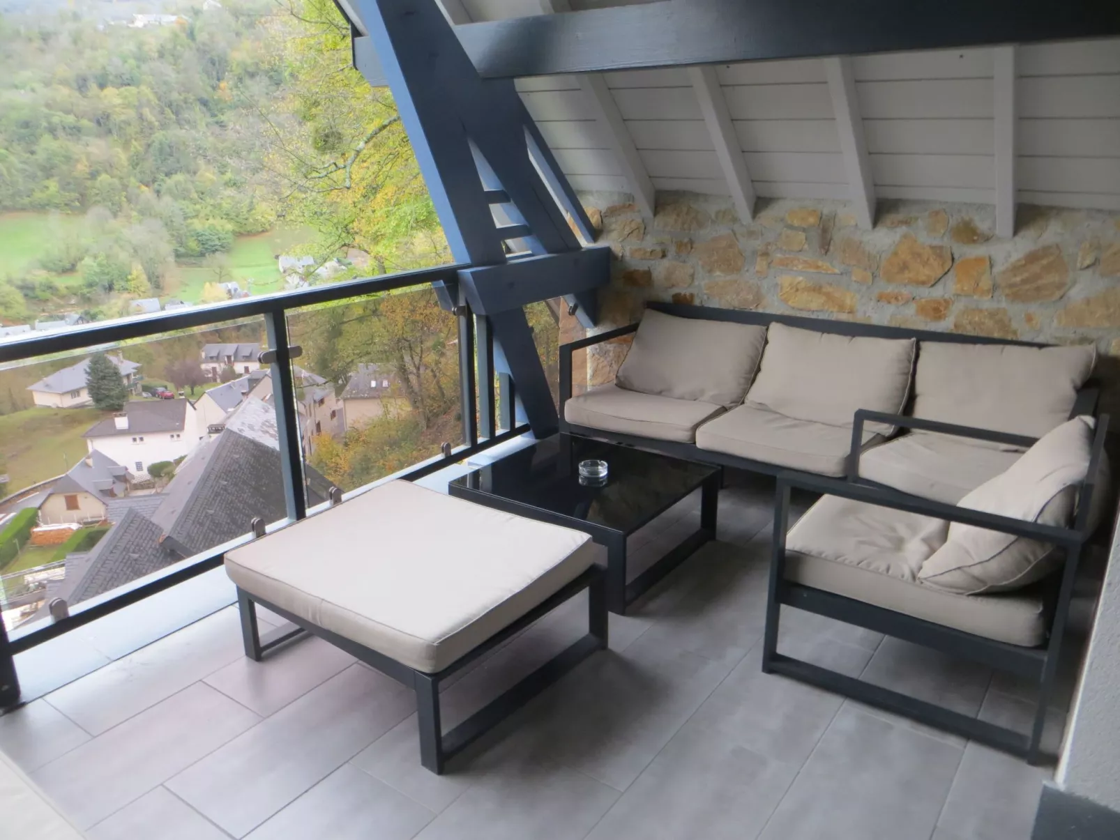 Wohnung 2 Zimmer Bergblick - Dehors