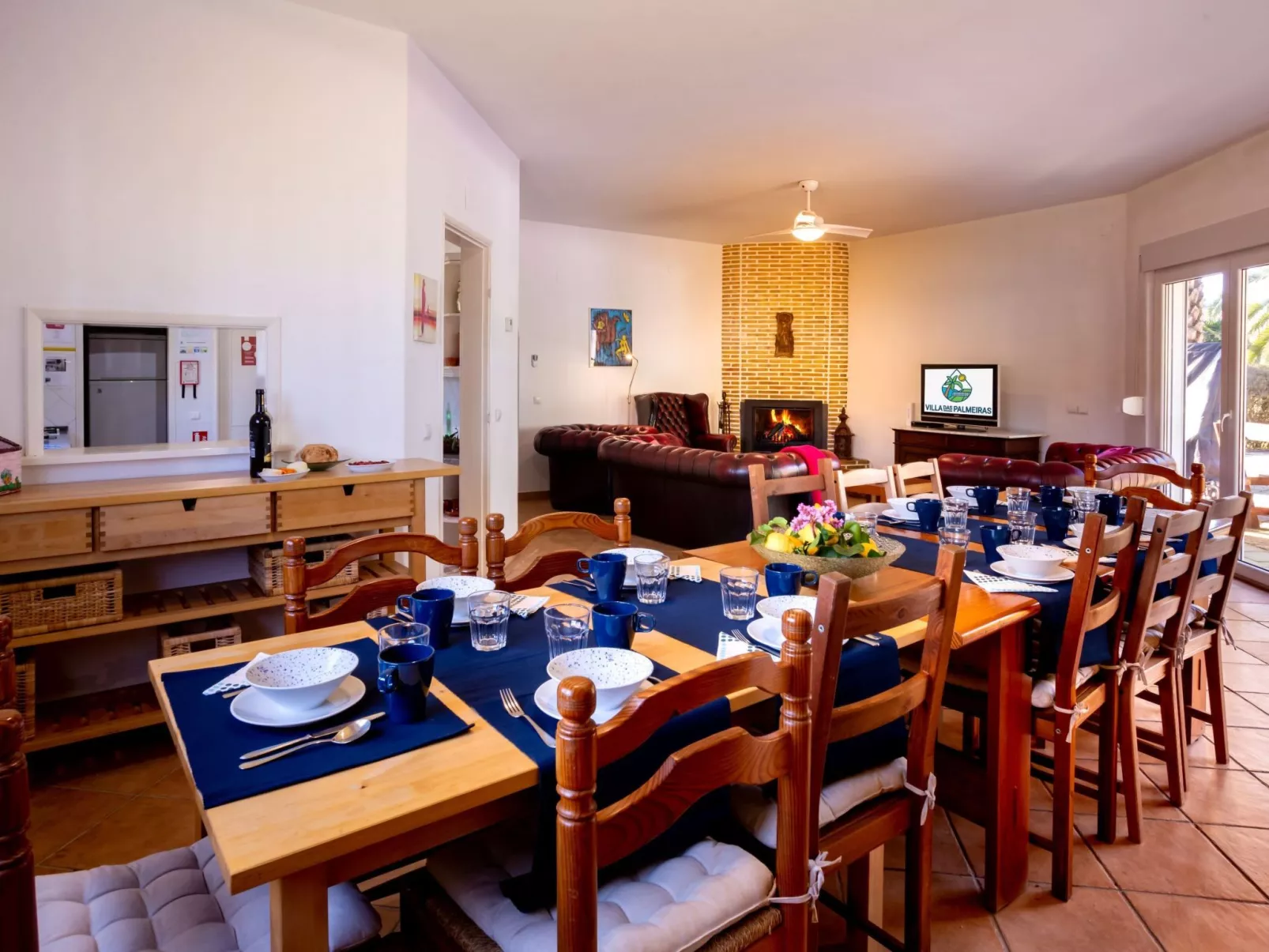 Villa das Palmeiras mit großem Schwimmbad-Inside