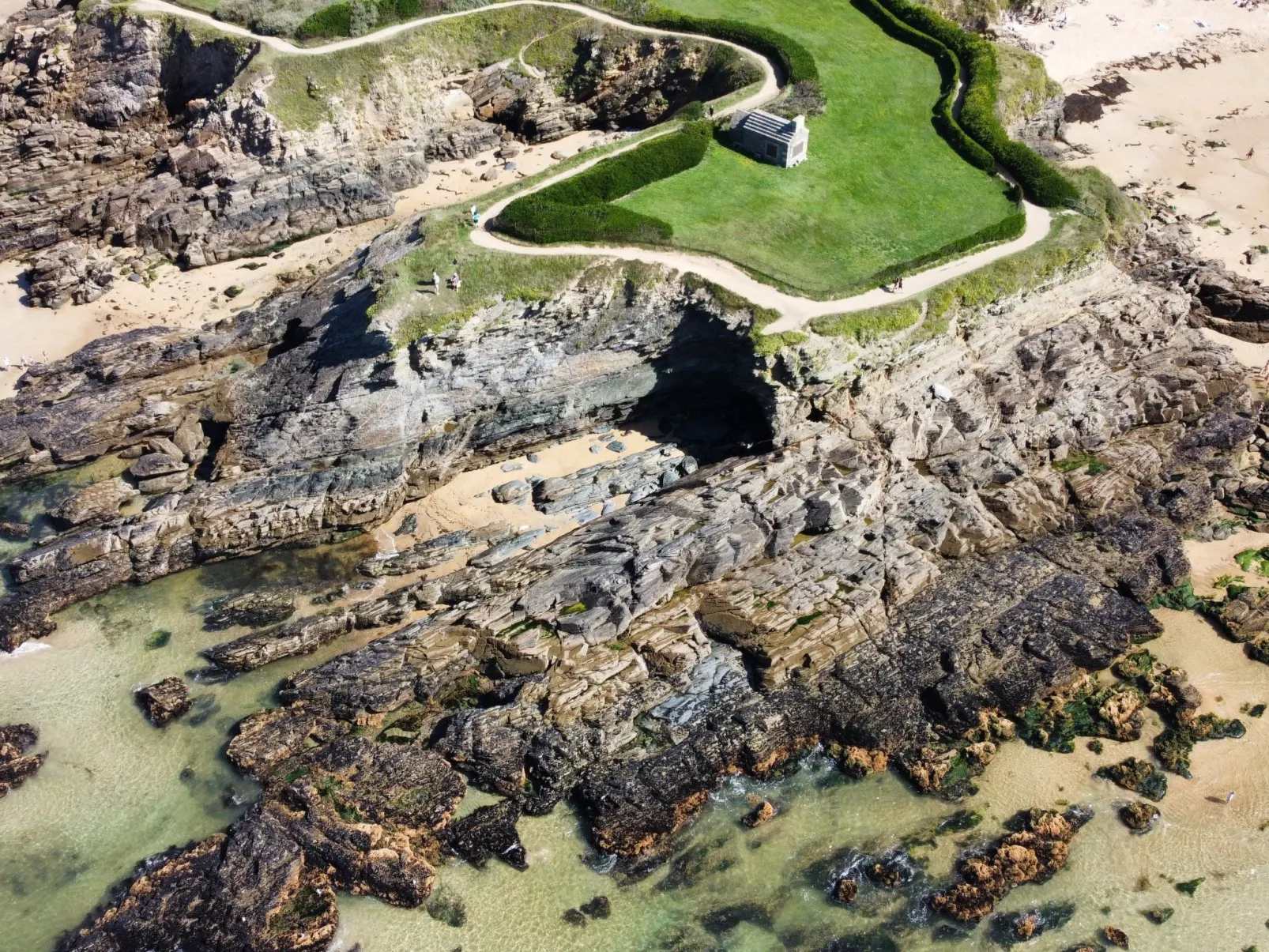 Prächtige Villa mit exotischem Garten, Strand 200m entfernt-Dehors