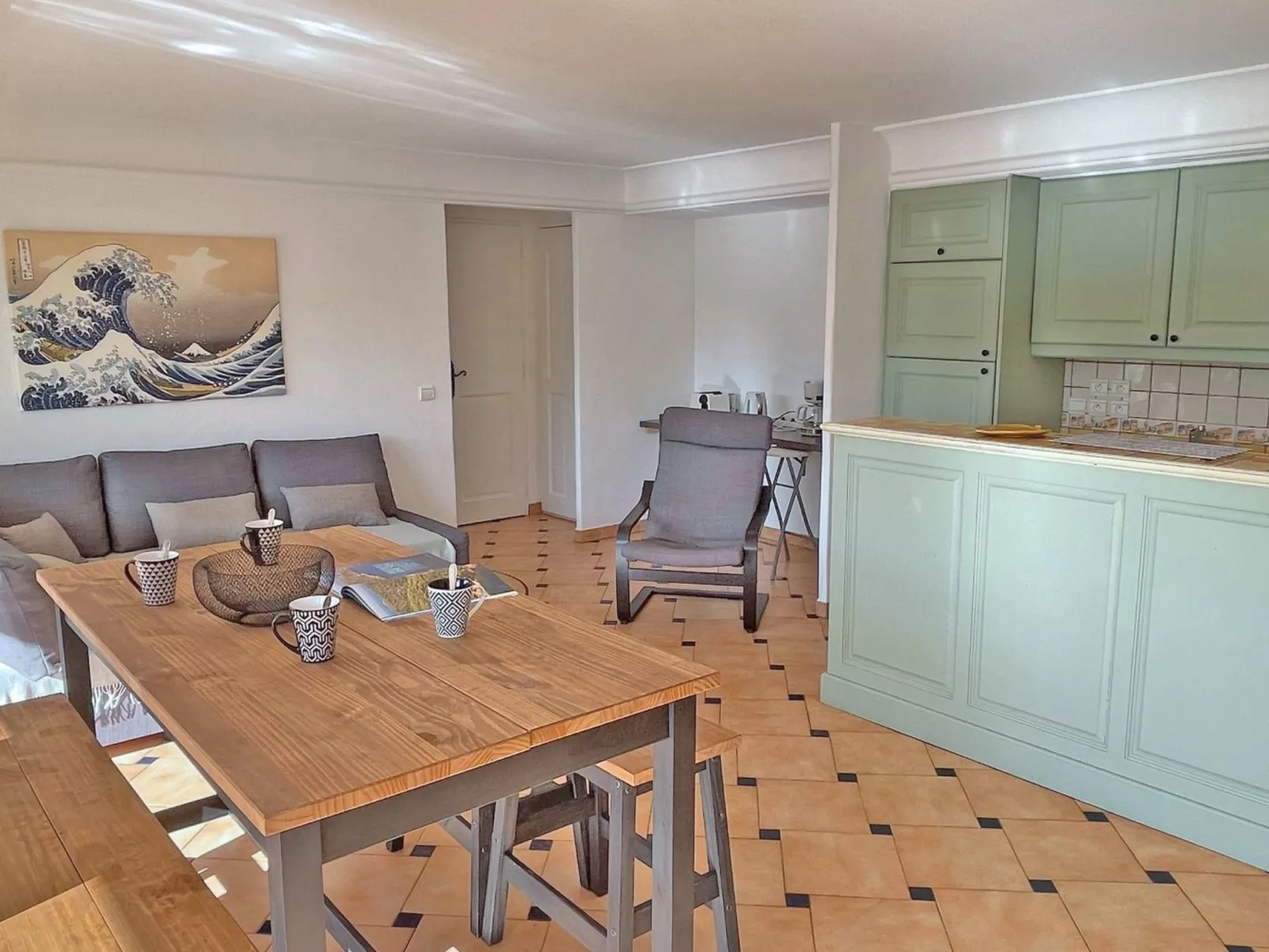 Wohnung "Port Marine 29B" mit Terrasse - Drinnen