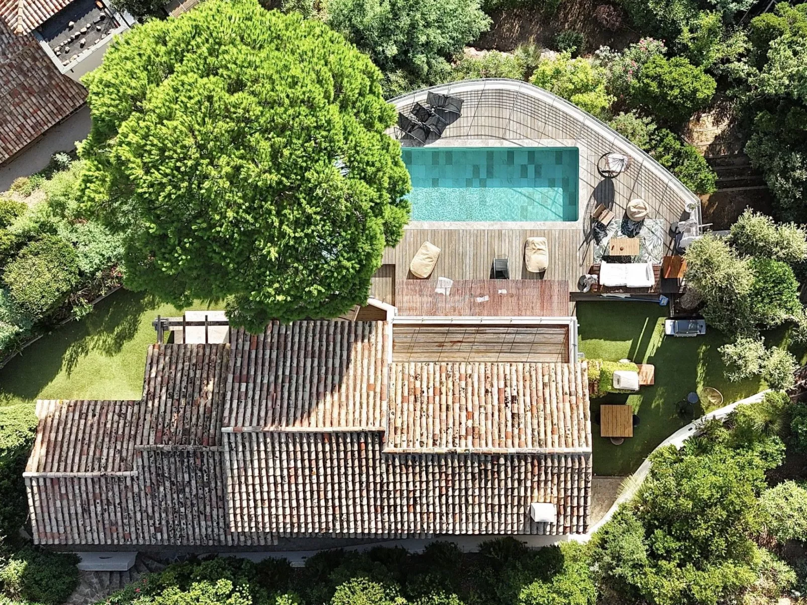 Villa "The View" mit eigenem Pool-Draußen