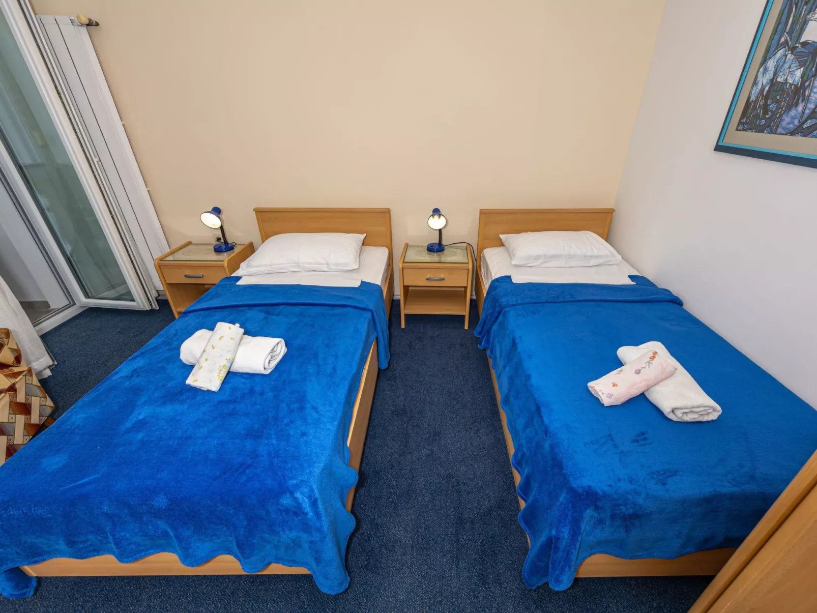 Familienappartement Balkon und Loggia mit Meerblick-Dedans