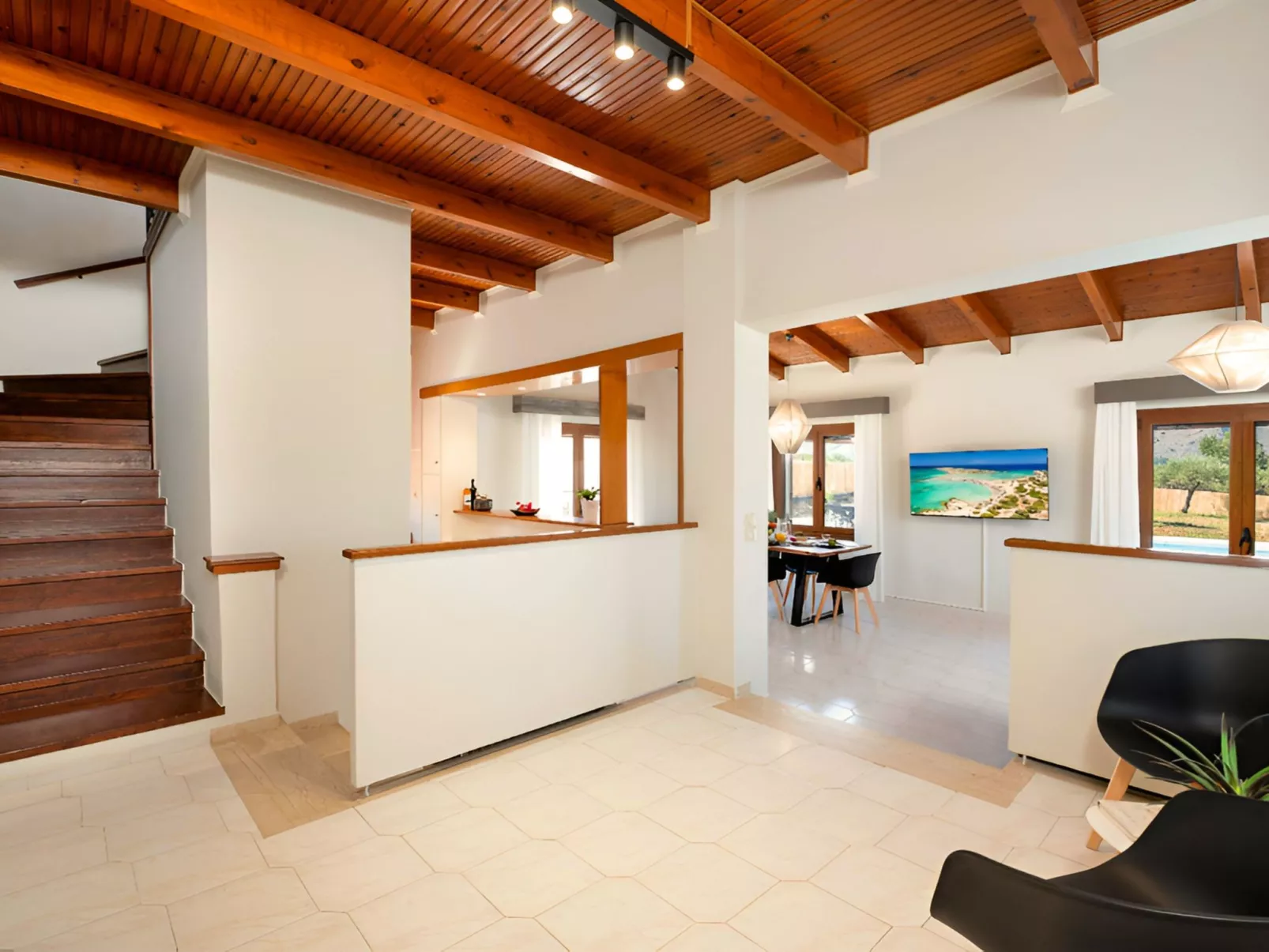 "Vegghera Villa" mit Bergblick-Drinnen