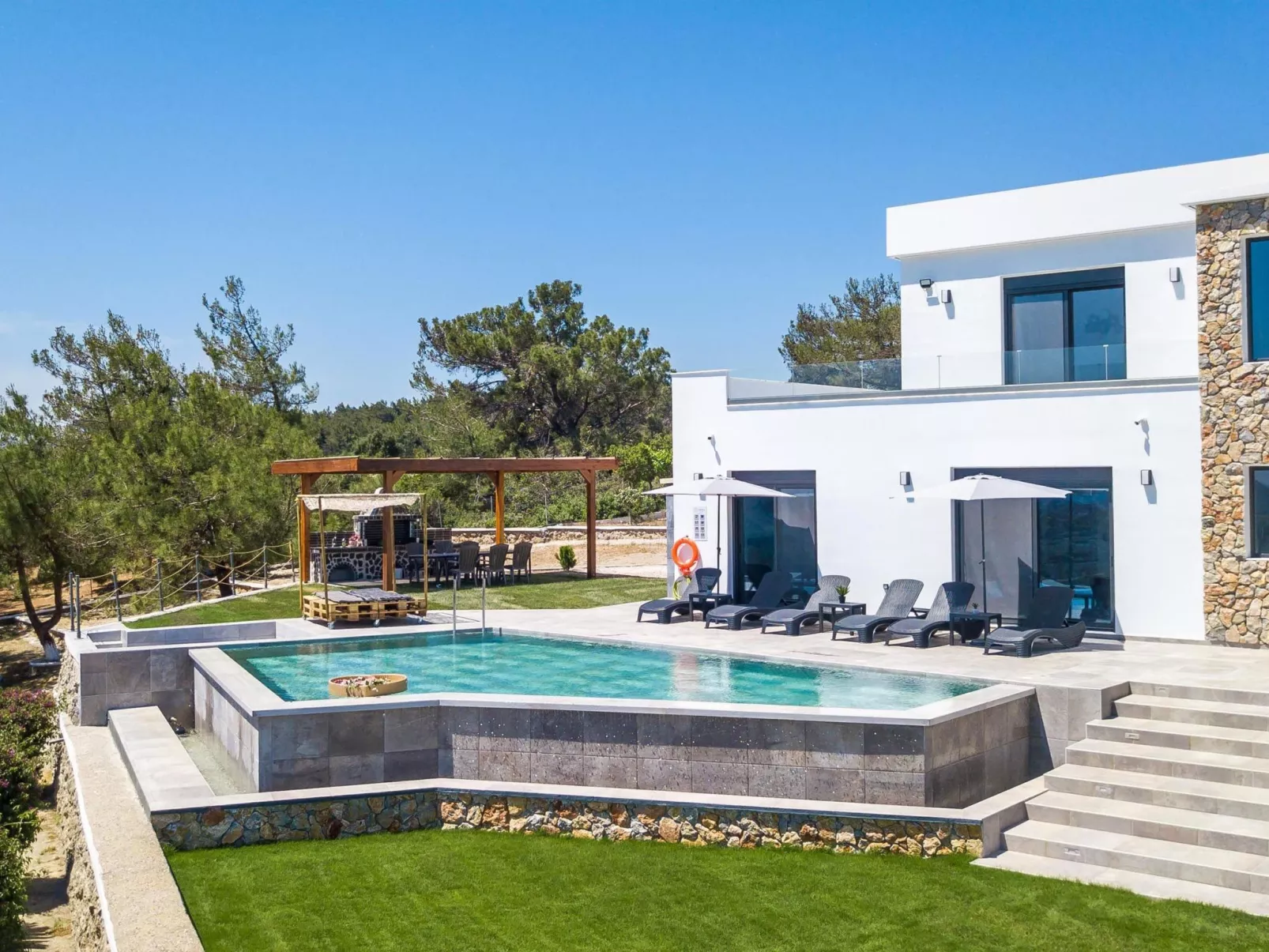 Villa Indira in der Nähe des Dorfes Kallithea-Image-tags.info